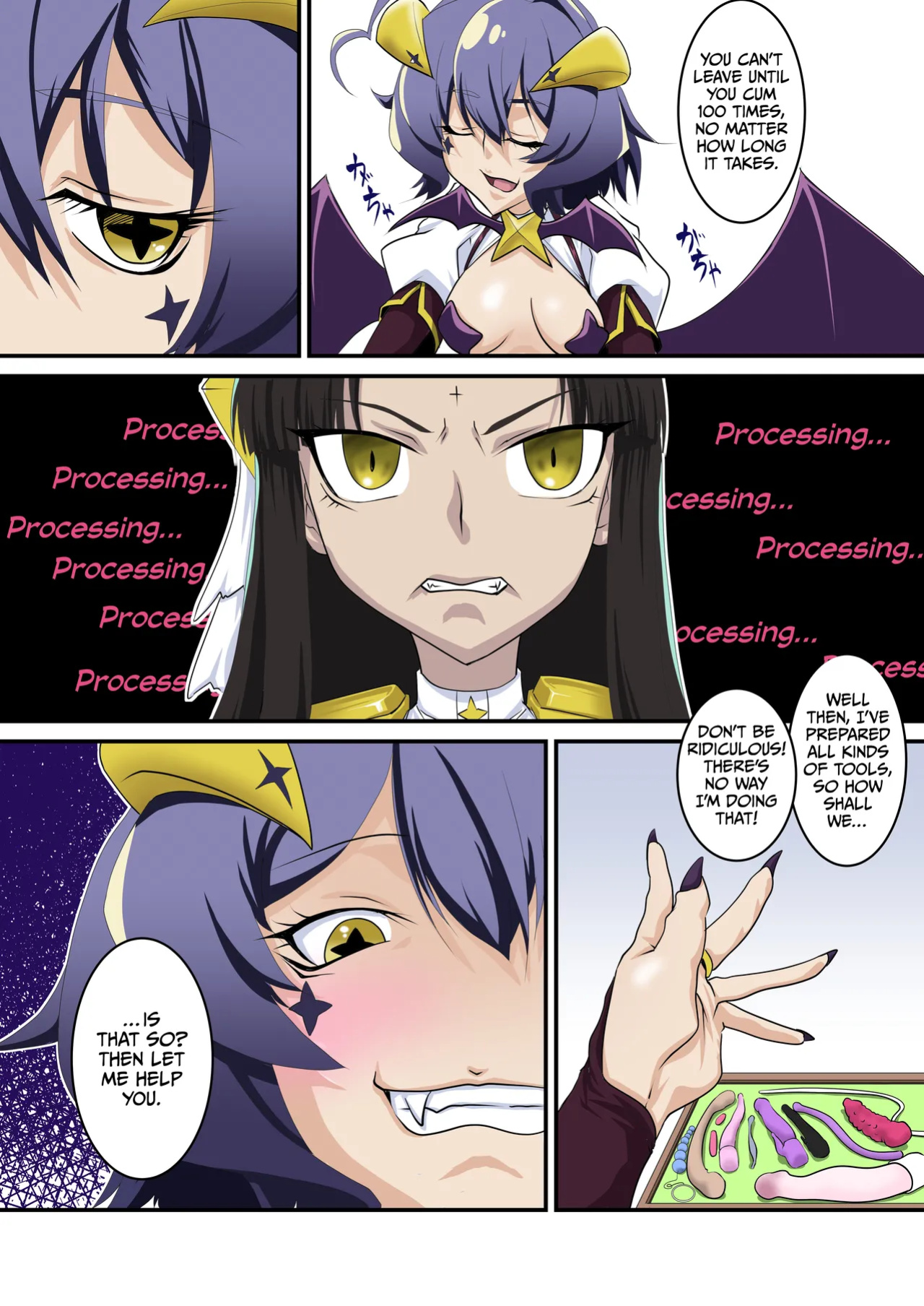 [F.A (Honoutsukai)] Lord-sama dake 100-kai Ikanai to Derarenai Heya (Mahou Shoujo ni Akogarete) [CulturedCommissions]