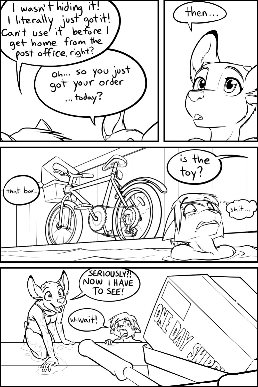 [Black-Kitten] Special Delivery (W/ Extras)