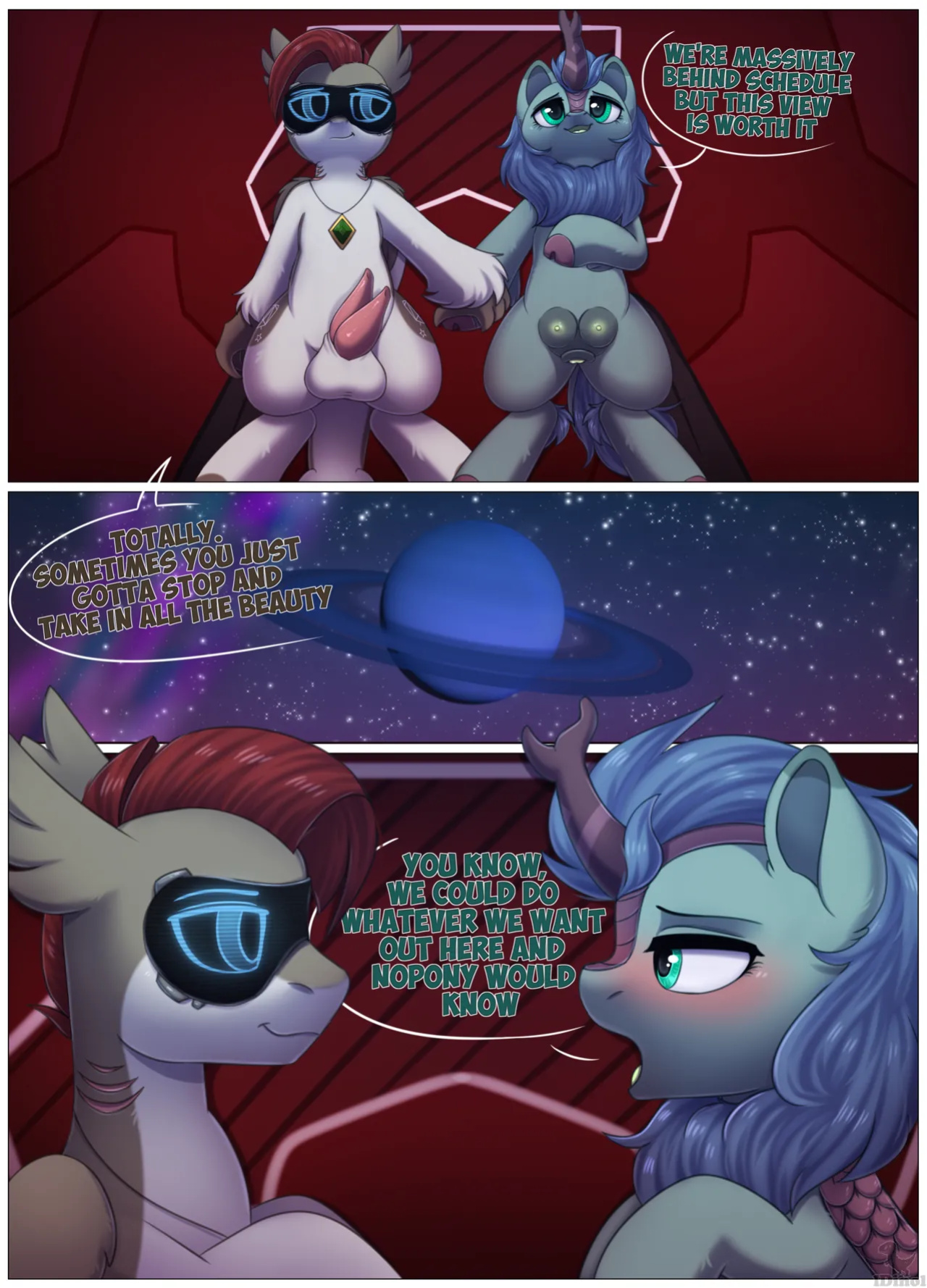 [DinoAlpaka] Basking in Nova's Glow