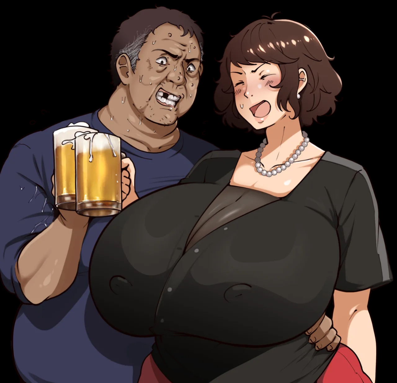 [BitterCream] Sadayo Kawakami Date [Uncensored] (Persona 5)