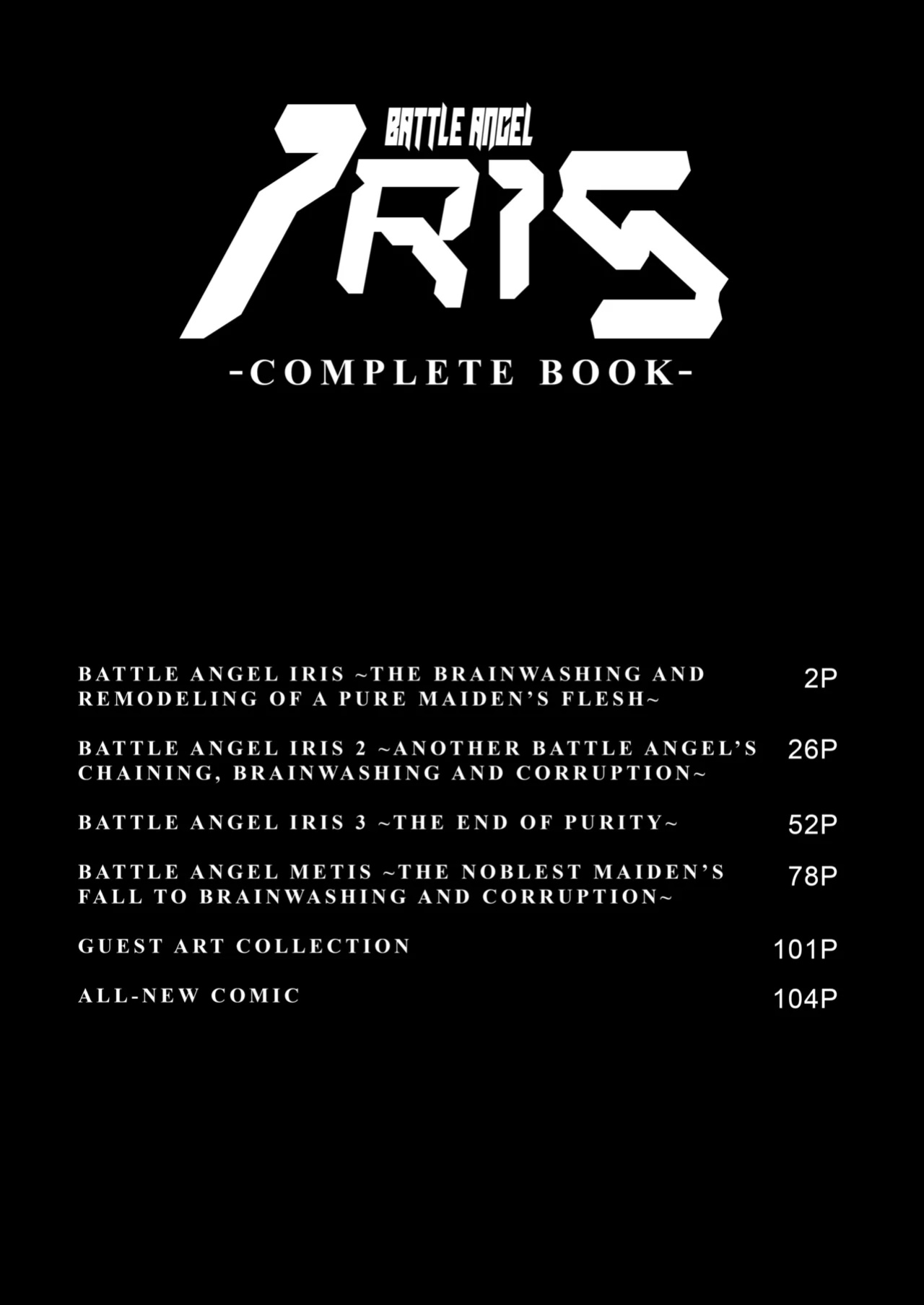 [Ikameshi Shokudou (Ikameshi)] Seisenki Iris -COMPLETE BOOK- | Battle Angel Iris -COMPLETE BOOK- {darknight}