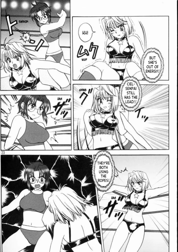 (C65) [Ojou no Yokushitsu (AYA)] PRINCESS FIGHT (Tsukihime) [ianuela]