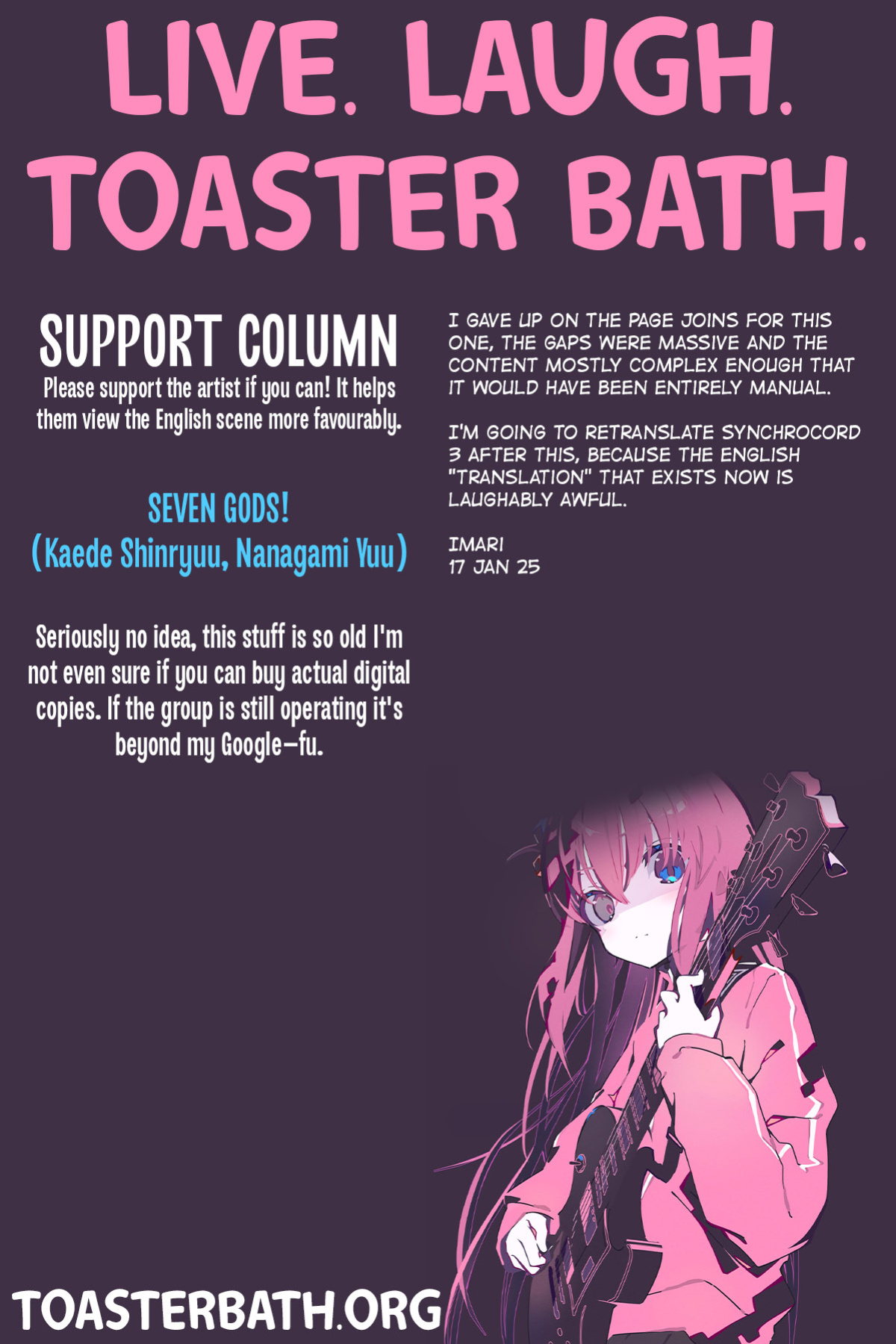 [SEVEN GODS!] SYNCHROCORD 2 (ENG) =TB=