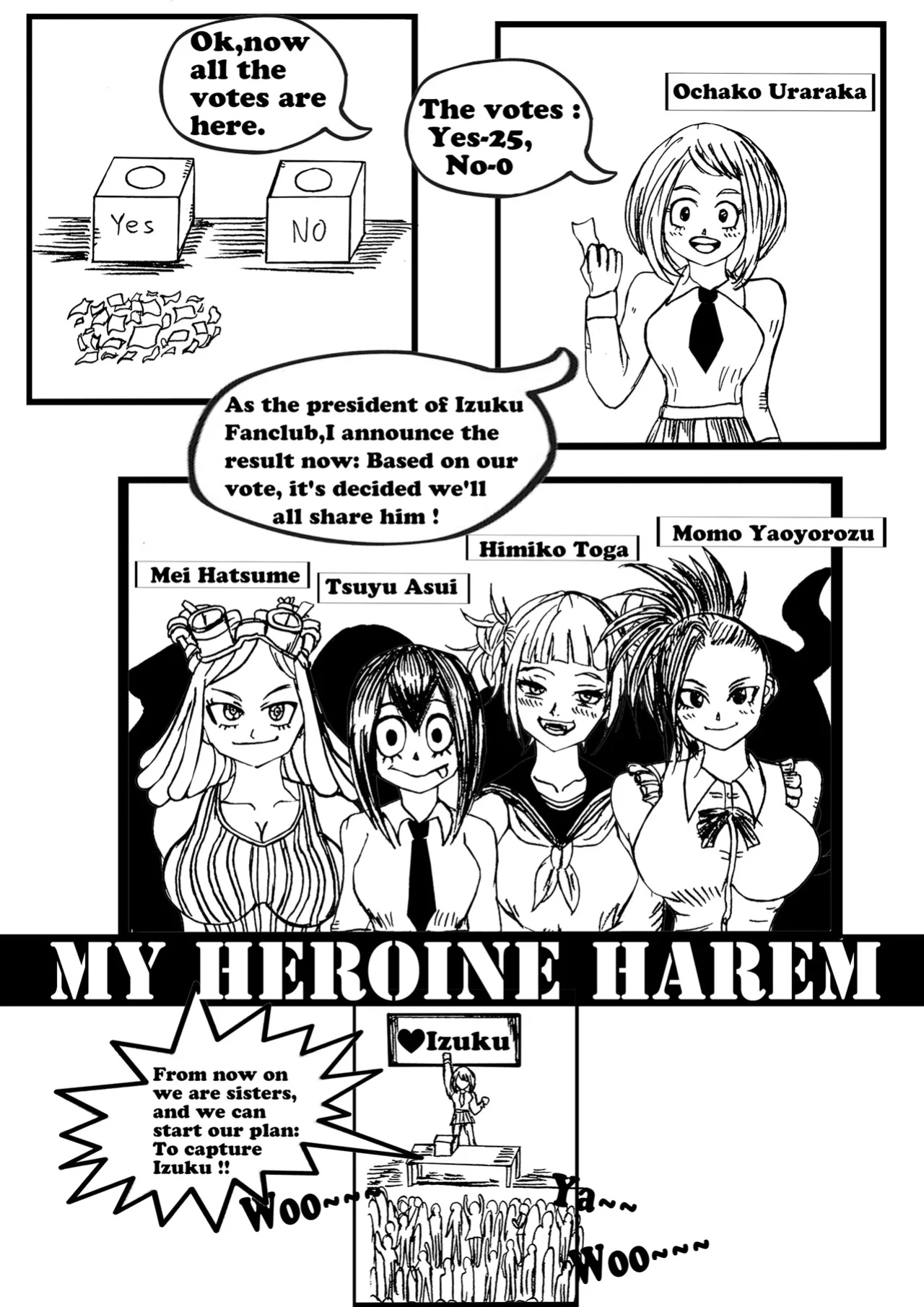 [e19700] My heroine harem