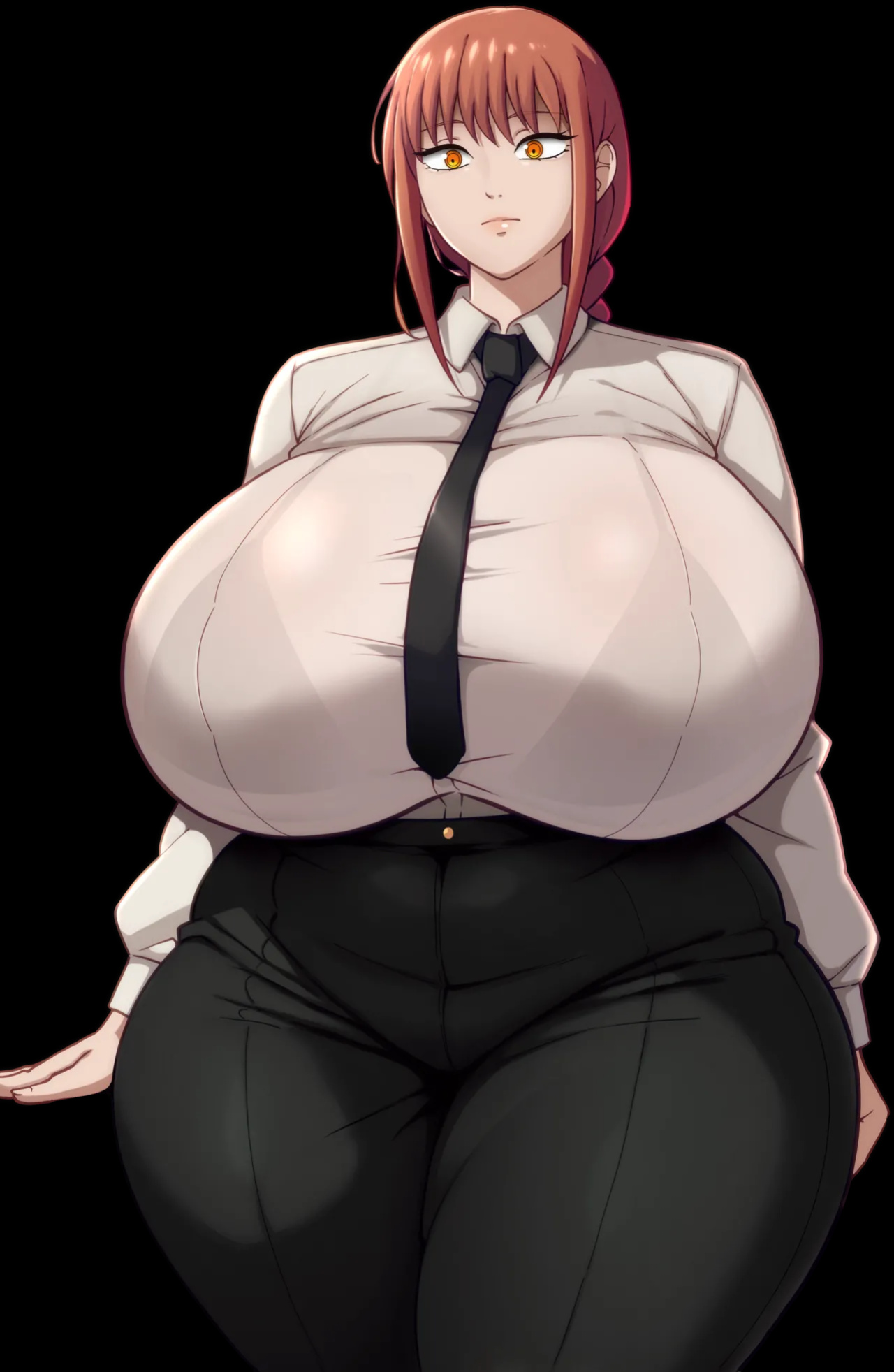[Bittercream] Makima VS Smegma Devil [Uncensored] (Chainsaw Man)
