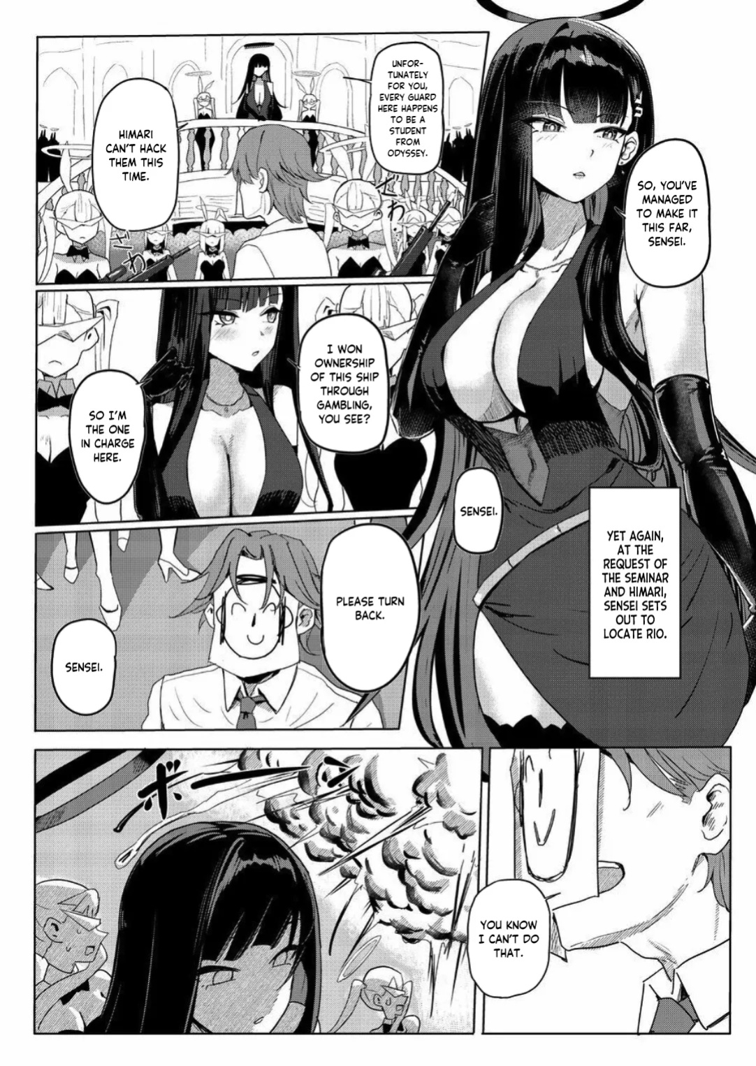[Aoki Tsubasa (Shougun)] SAORIO Cruise (Blue Archive) [Tea Party Scans]