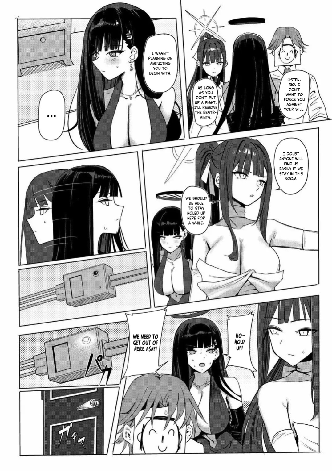 [Aoki Tsubasa (Shougun)] SAORIO Cruise (Blue Archive) [Tea Party Scans]