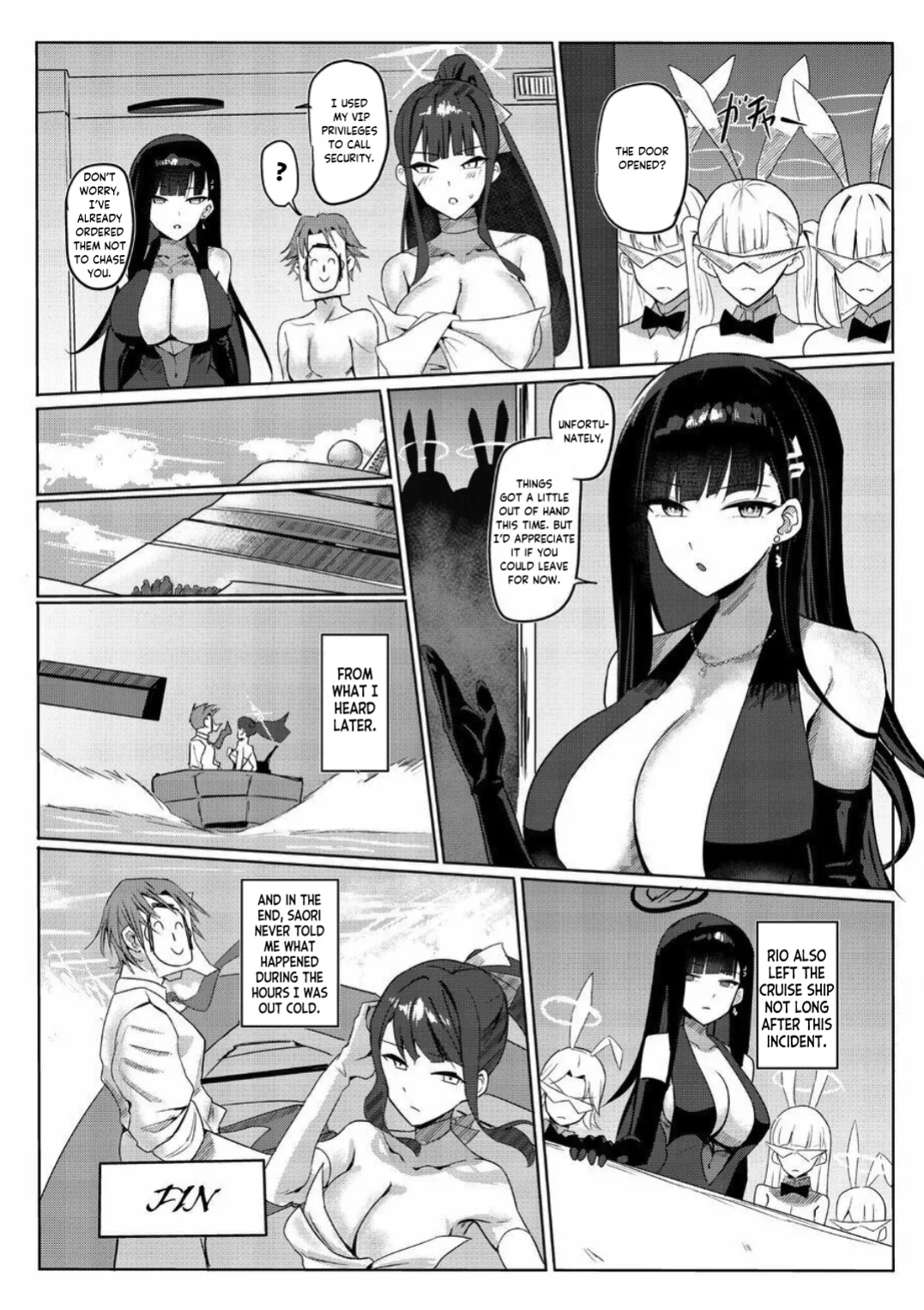 [Aoki Tsubasa (Shougun)] SAORIO Cruise (Blue Archive) [Tea Party Scans]