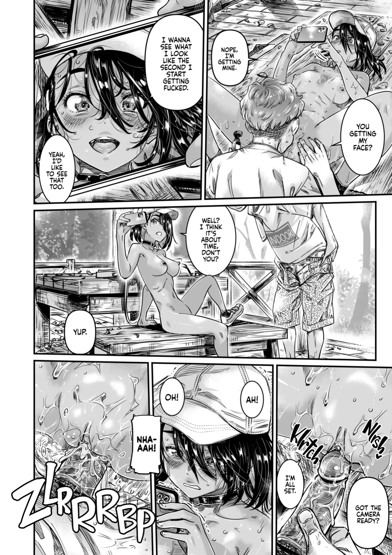 [Burning Shimai (MARUTA)] Hiyake no Zenra Girl wa, Doutei o Sotsugyou shita bakari no Senpai ni Hamedori saseru | The Tanlined Former Town Bike Wants to Make an Exhibitionist Sex Tape With Her Formerly Virgin Senpai [2d-market.com]