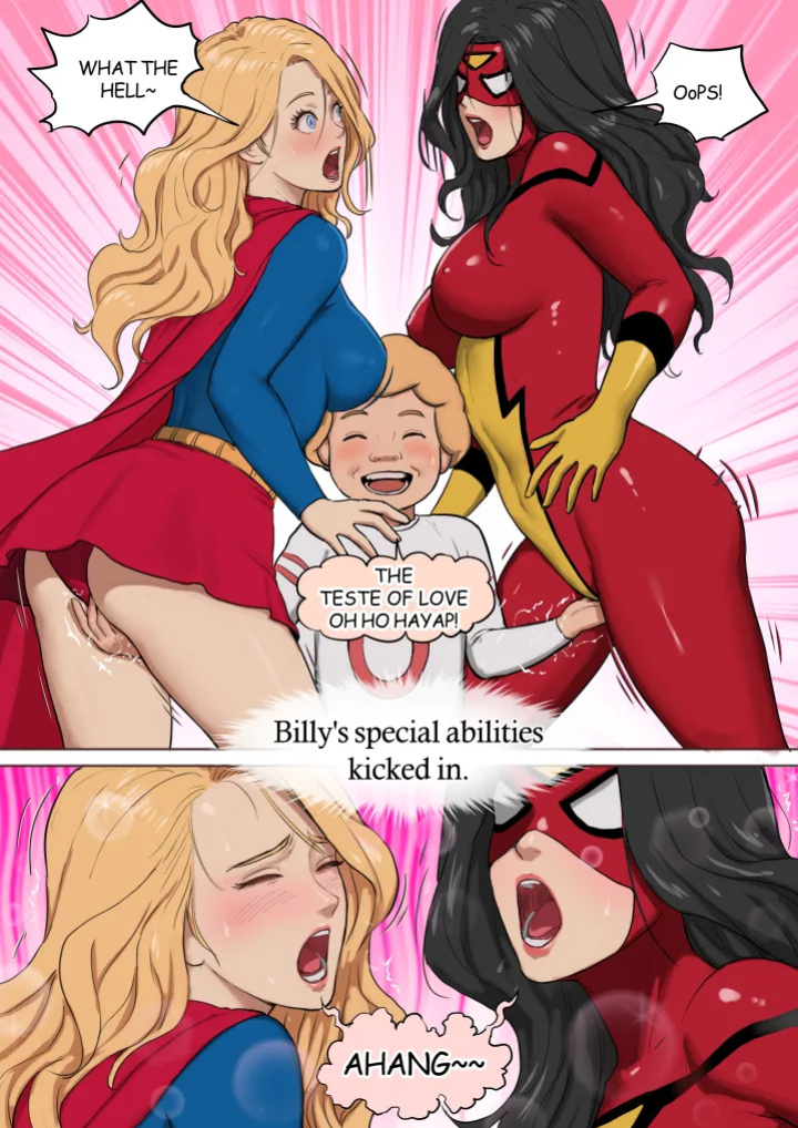 [Mezzo] Supergirl and Spiderwoman