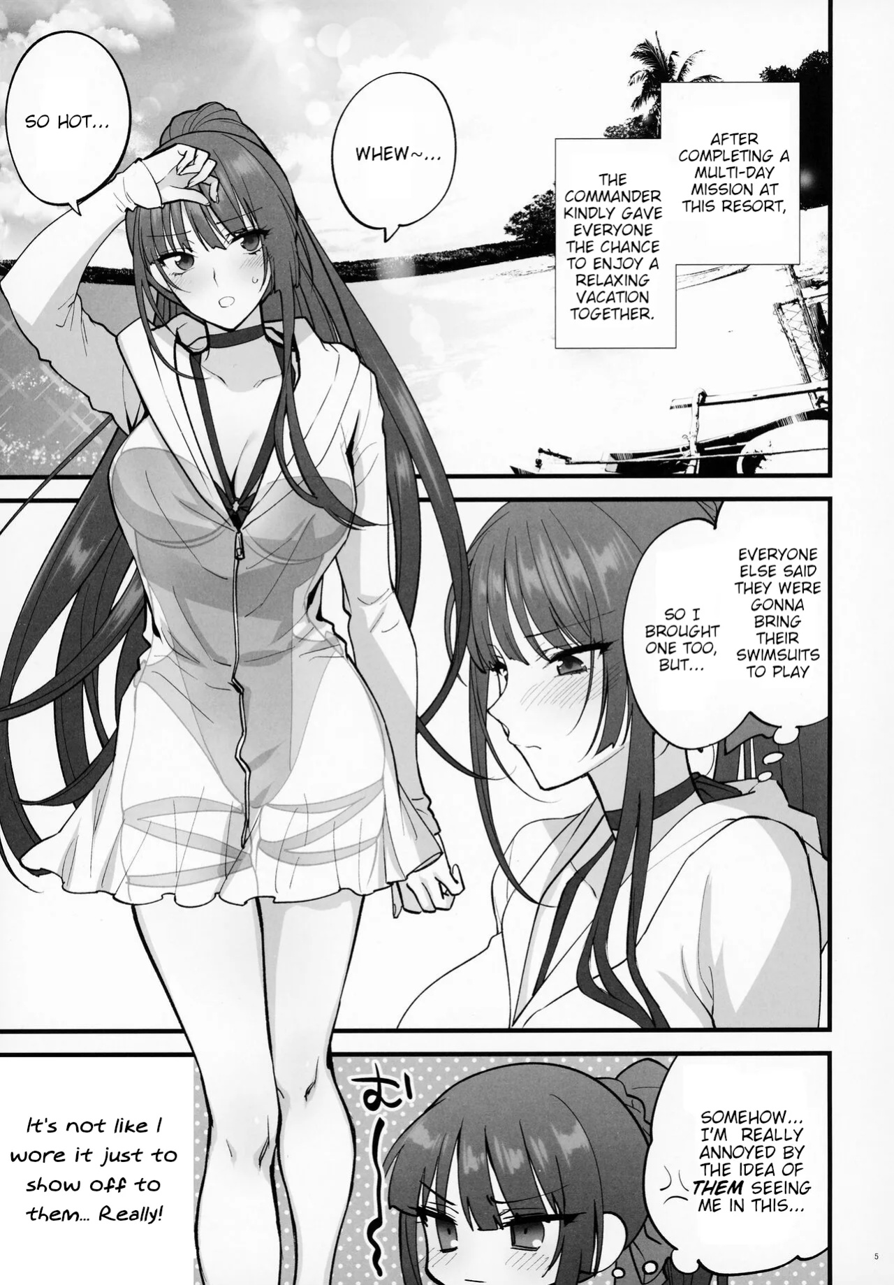 [SKK (Syoukaki)] Mizugi Mise ni Kita Dakedashi!! - I just wanted to show you my swimsuit, nothing else was intended. (Girls' Frontline) ] [2022-08-20]