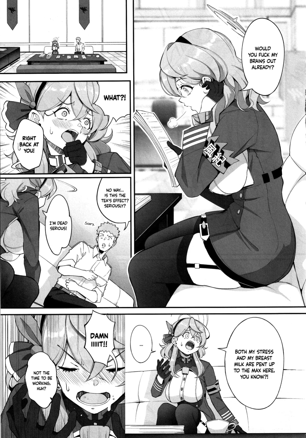 (C105) [Gessyu (Chouzetsu Bishoujo mine)] Gehenna no Meushi 2 | The Cow of Gehenna 2 (Blue Archive) [Douzo Lad Translations]