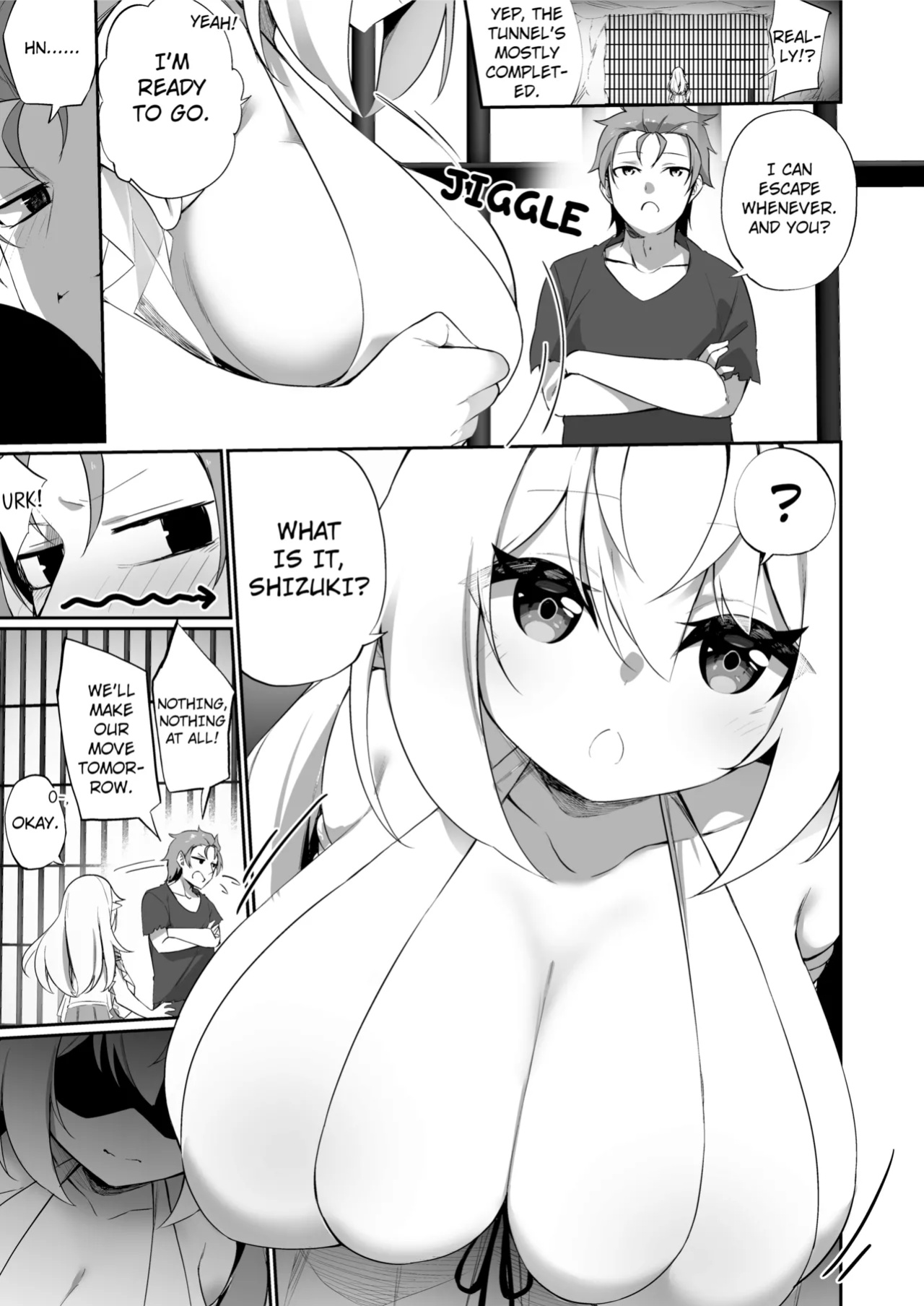 [Slime no Kanmuri (Kanmuri)] ♂ Boukensha-san ga ♀ Elf ni Sarete Shinyuu(Nakama) to Musubareru Hanashi | The Bonding Tale of ♂Adventurer-turned-♀Elf and Her Comrade [Uncensored]
