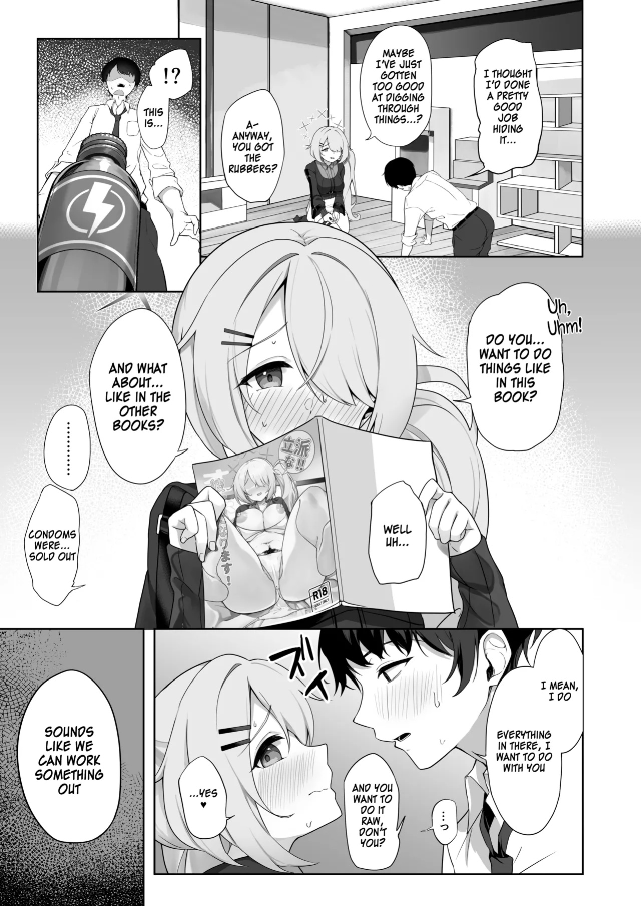 Dusuya-san (Dusu)] Shoujo wa Sore Demo Monotarinai | She's still left wanting (Blue Archive) [SDF]