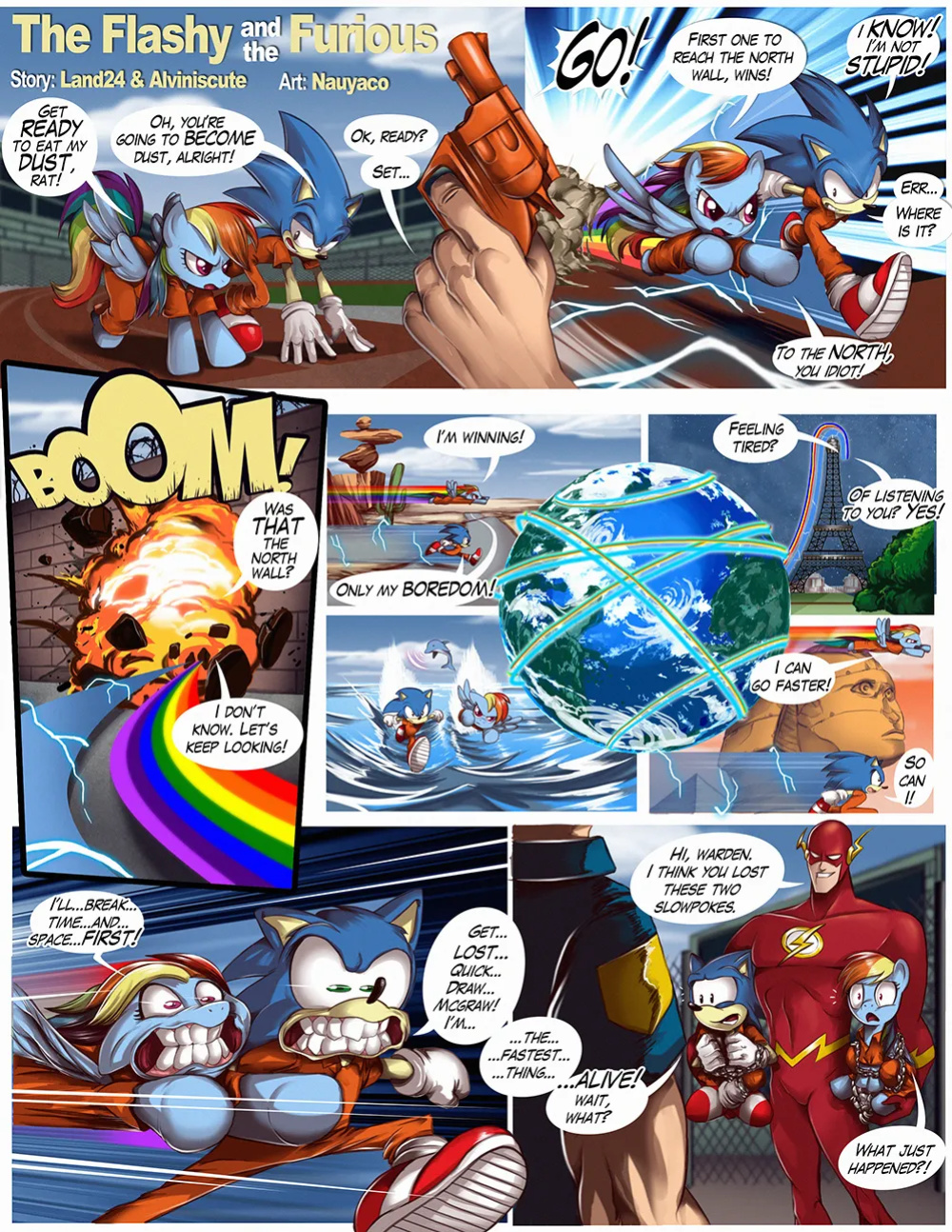 [Nauyaco, Land24] Guilty! Judy & Nick Go to Jail (Zootopia)
