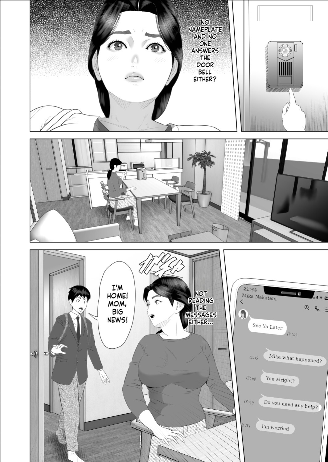 [Hy-dou (Hyji)] Boku ga Okaa-san to Konna Koto ni Nacchau Hanashi 8 Numa Hen | How I Came To Be This Way With My Mother 9 - Outdoors Volume [innyinny]