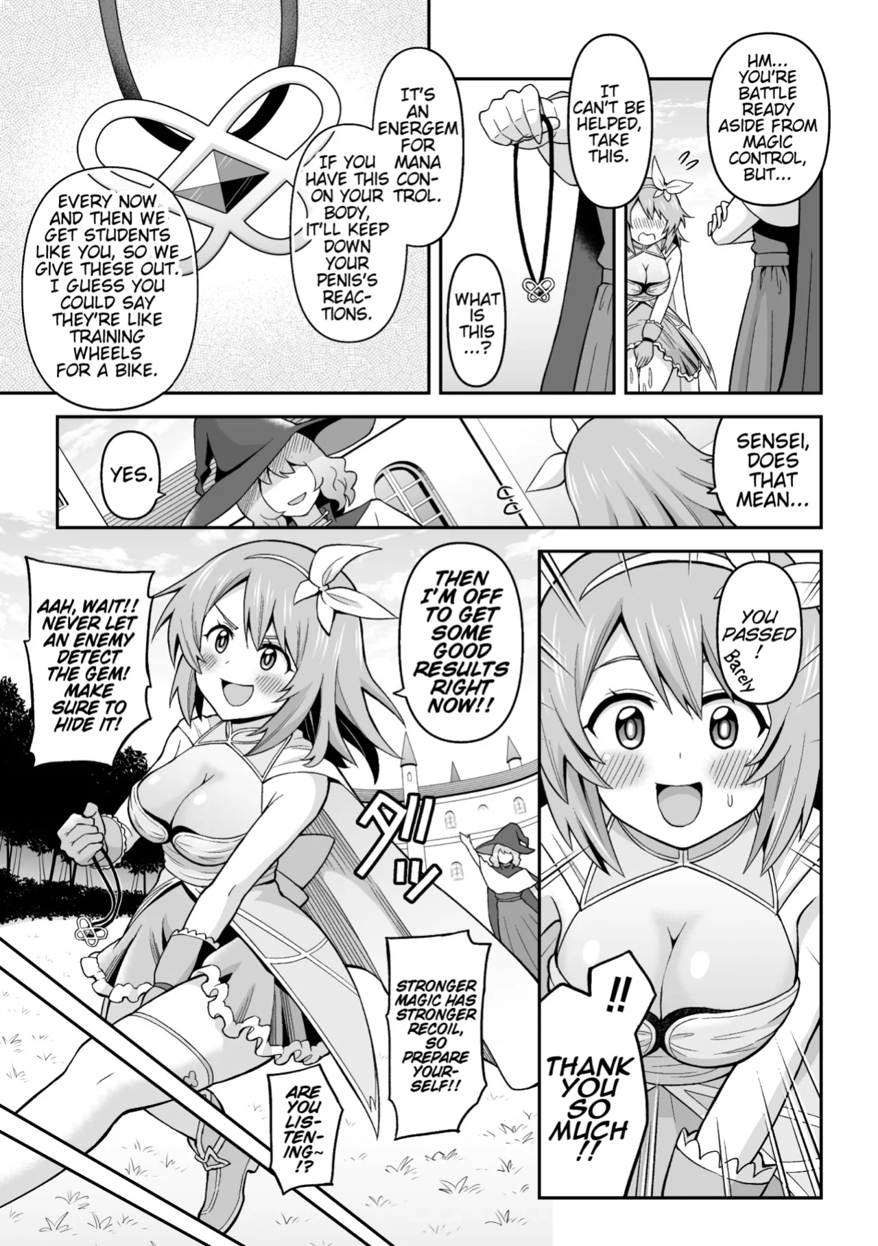 [Hitsumabushi] Kumo Majin to Sokubakusareta Chou | Spider Majin and the Bound Butterfly (Futanari Energy Drain Mesuzao Kyuuin de Energy Shasei Haiboku! Vol. 1) [Pangean]