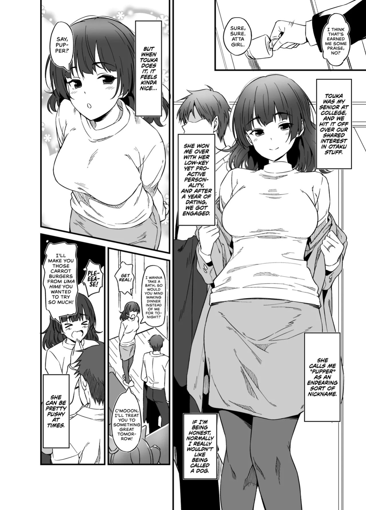 [AERODOG (inu)] Ore wa Yome ni Sakaraenai... Seiheki o Nigirareteiru | I Can't Say No To My Wife... She's Got Me By The Balls! [head empty]