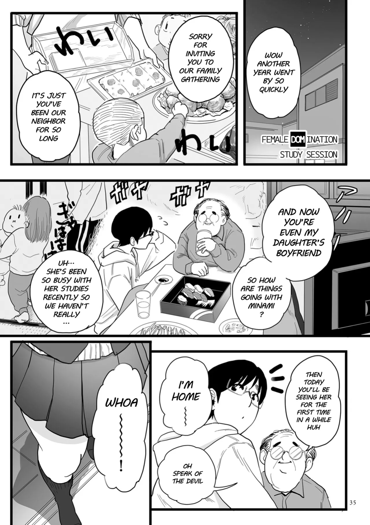 [CHOMA] Mesu-ochi Benkyoukai | Female Domination Study Session (COMIC Mesu Dorei Sengen - A chain of nightmares, Six heroines become ME DOREI in front of a big, strong cxxk Ch. 2)