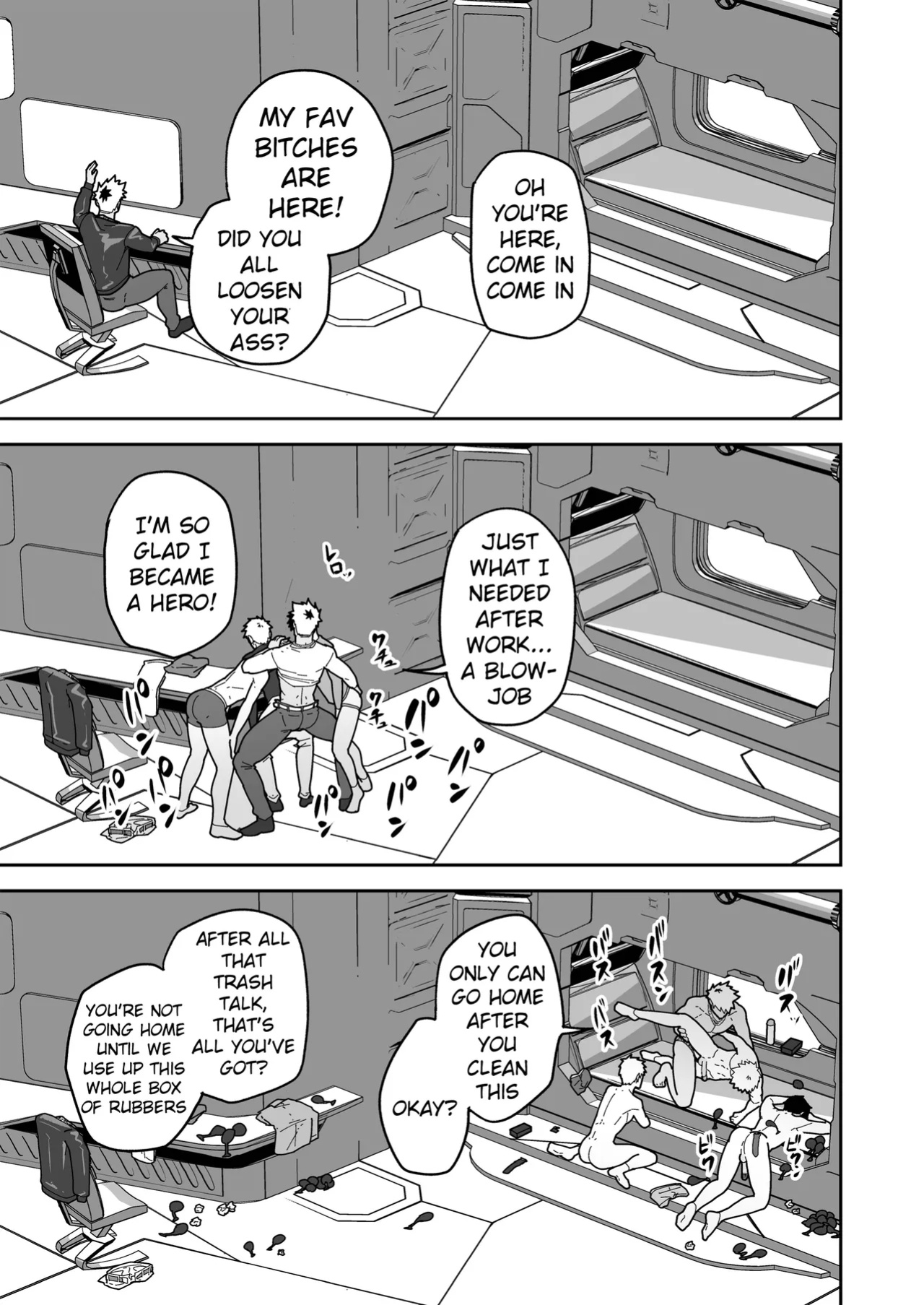 [PULIN Nabe (kakenari)] Hero Ochi - Fallen Hero [ENG] [DESCENSORED]