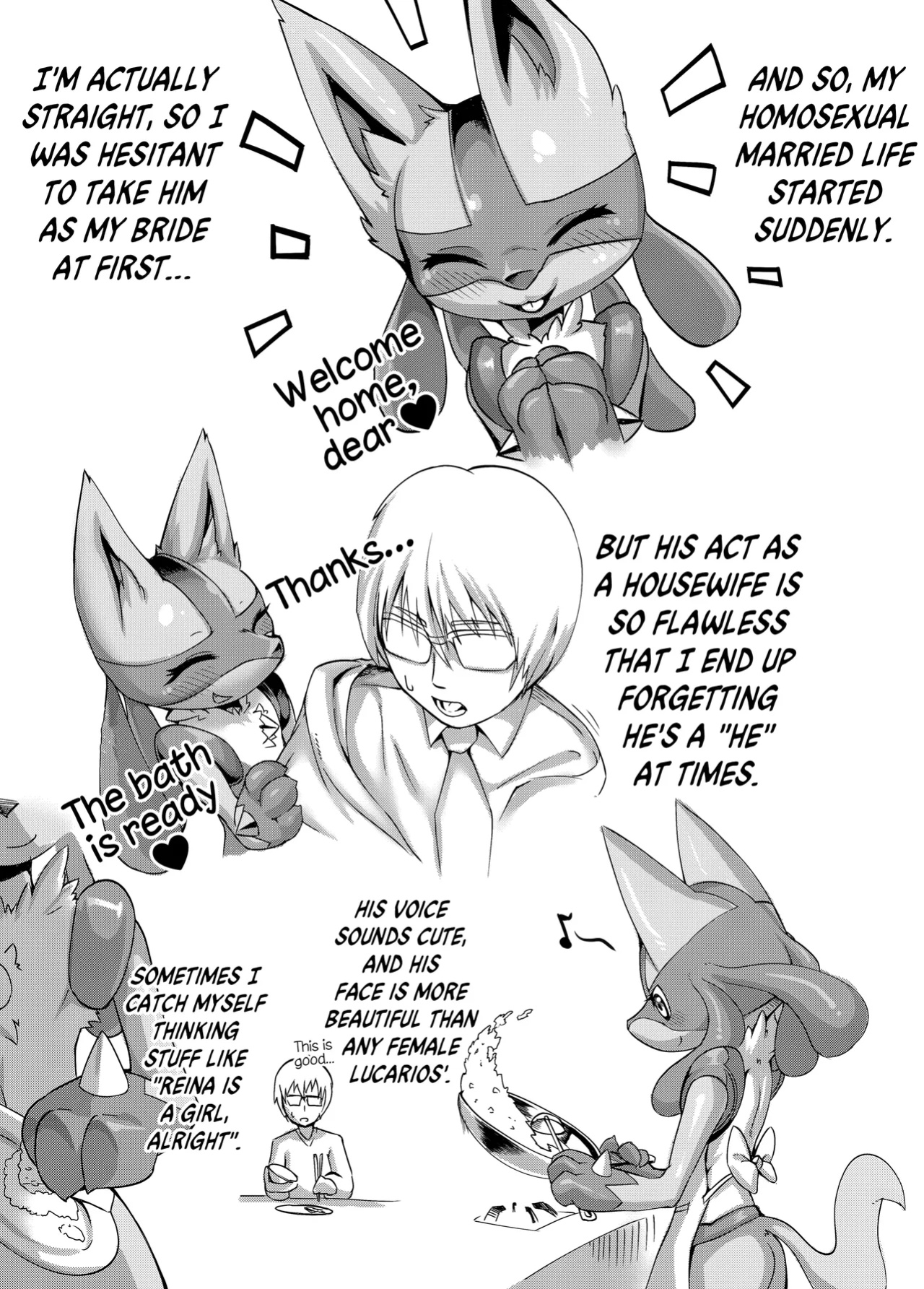 [Tamanokoshi (Tamanosuke)] Iinazuke ♂ ga uchi ni kita! | My Fiancé ♂ Is Coming Home! (Ta! Matome 2) (Pokémon) [Kinsei Translations]