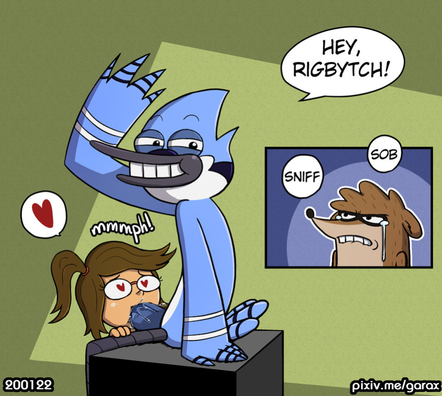 [Garabatoz] Cucking Rigby (Regular Show)