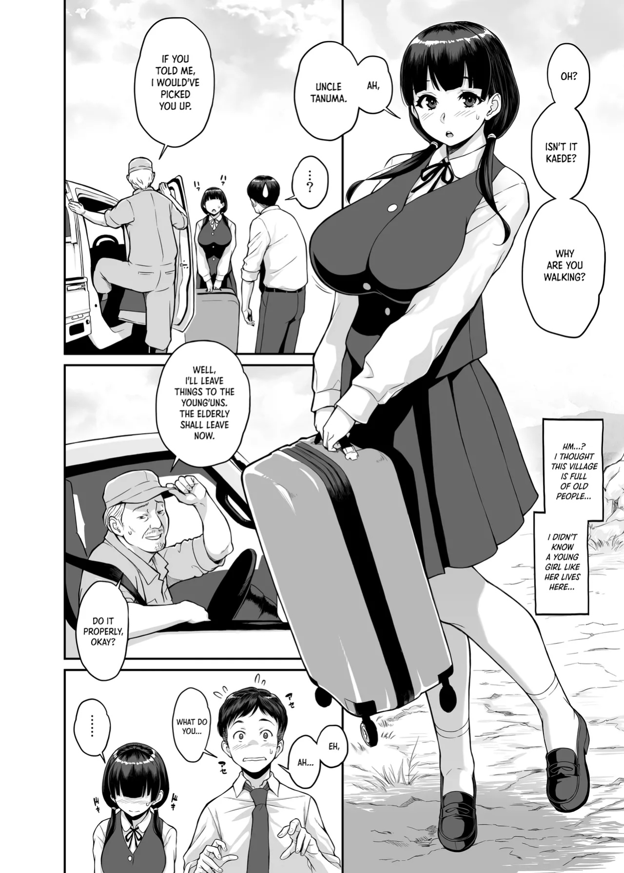 [Butagoya (Kemigawa)] Inaka Seikatsu Kozukuri Ganbou JK Tsuki Bukken [DKKMD Translations]