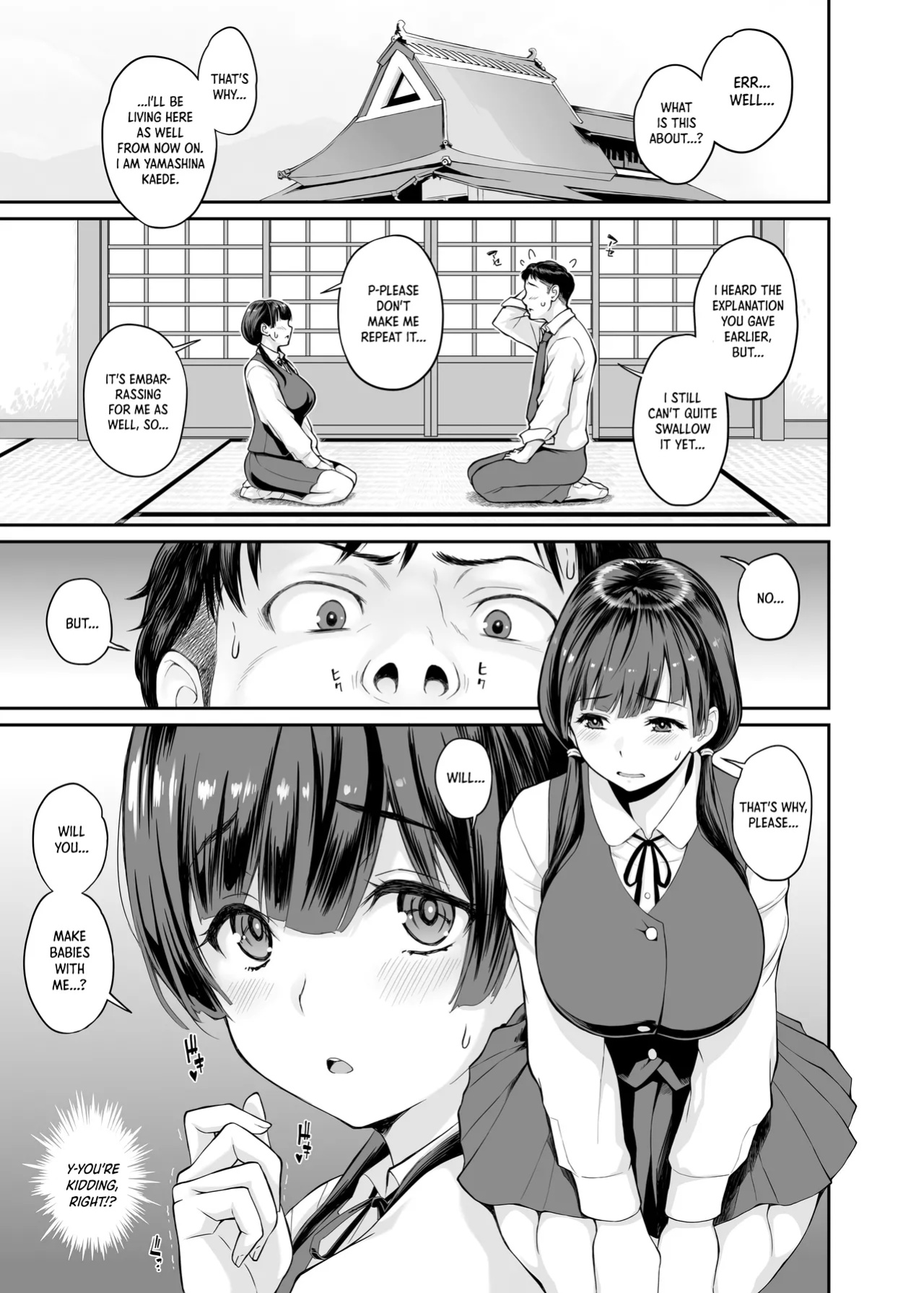 [Butagoya (Kemigawa)] Inaka Seikatsu Kozukuri Ganbou JK Tsuki Bukken [DKKMD Translations]