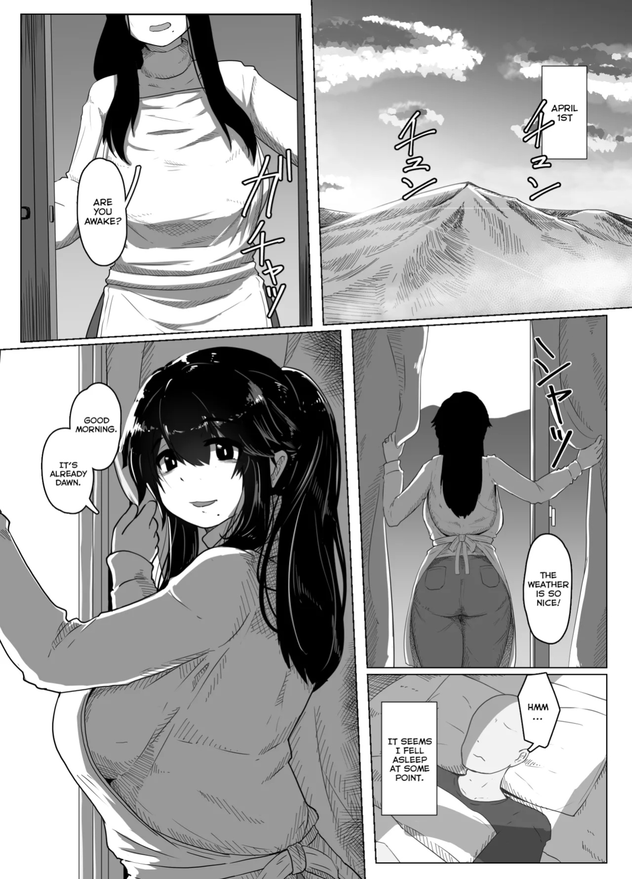 [hahayamoya (moya)] Oyasumi, Okaa-san I | Good Night, Mom I [MisterNoOne]