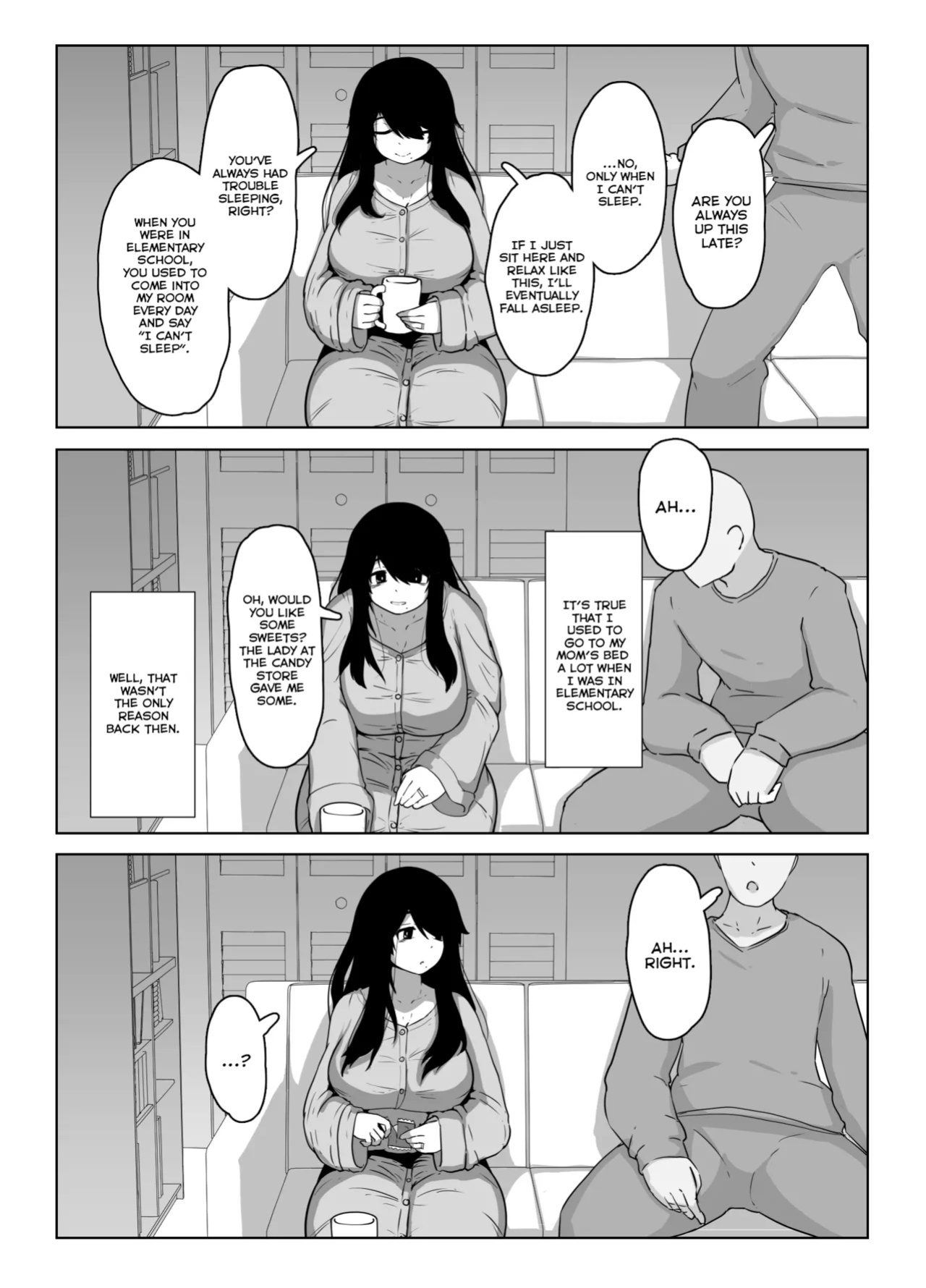 [hahayamoya (moya)] Oyasumi, Okaa-san I | Good Night, Mom I [MisterNoOne]