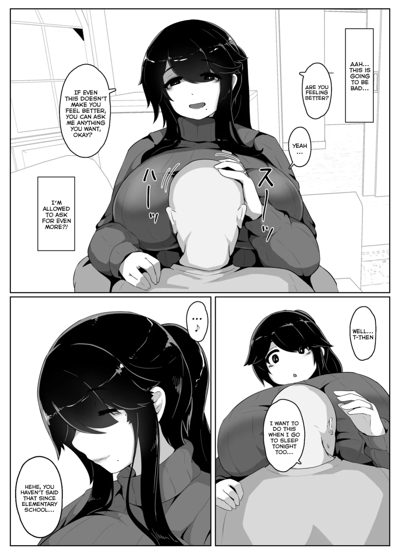 [hahayamoya (moya)] Oyasumi, Okaa-san I | Good Night, Mom I [MisterNoOne]