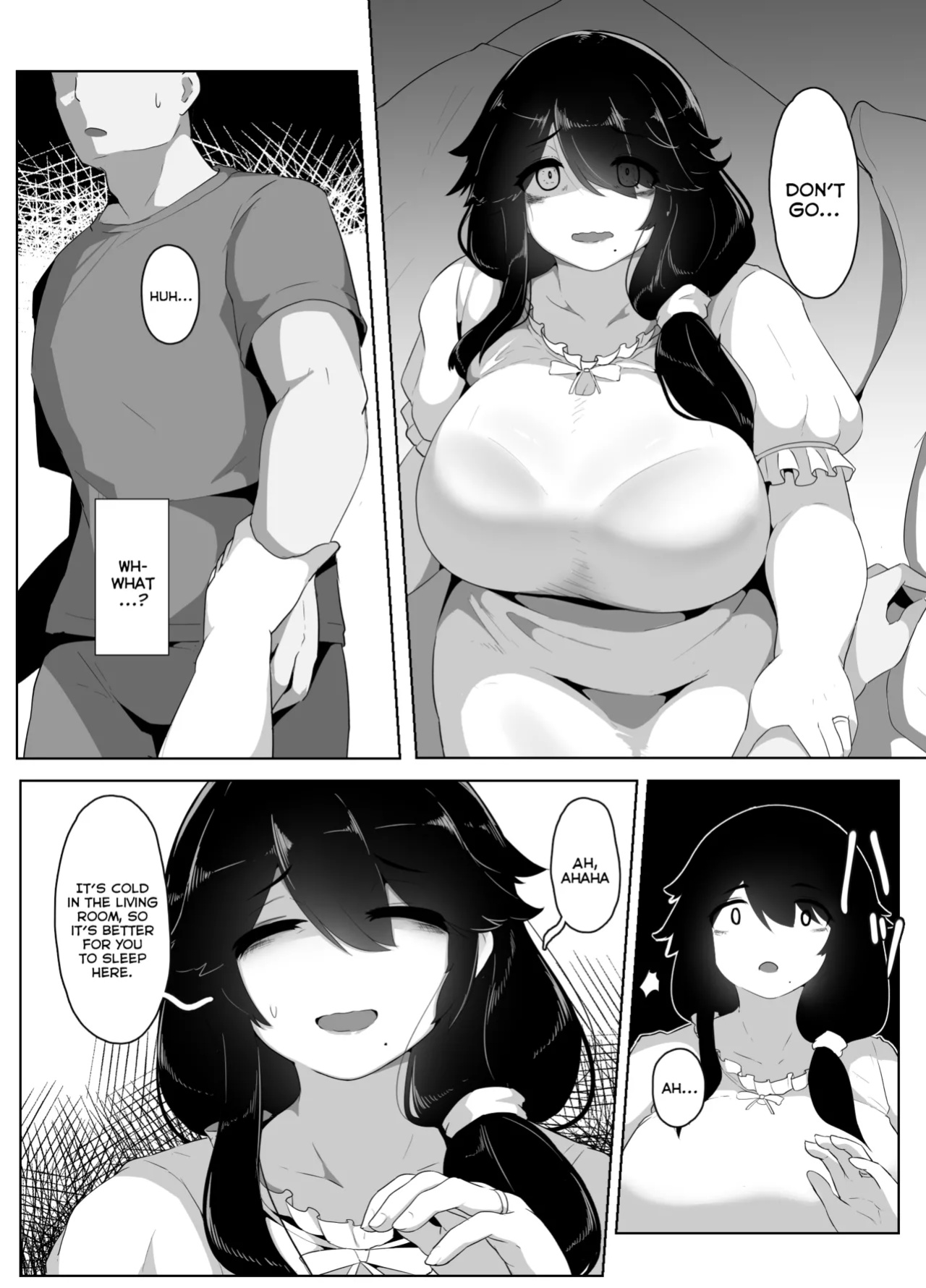 [hahayamoya (moya)] Oyasumi, Okaa-san I | Good Night, Mom I [MisterNoOne]