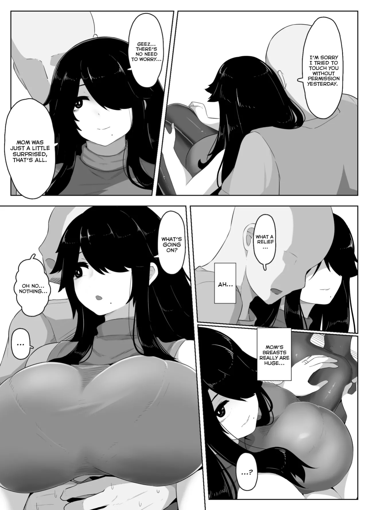 [hahayamoya (moya)] Oyasumi, Okaa-san I | Good Night, Mom I [MisterNoOne]
