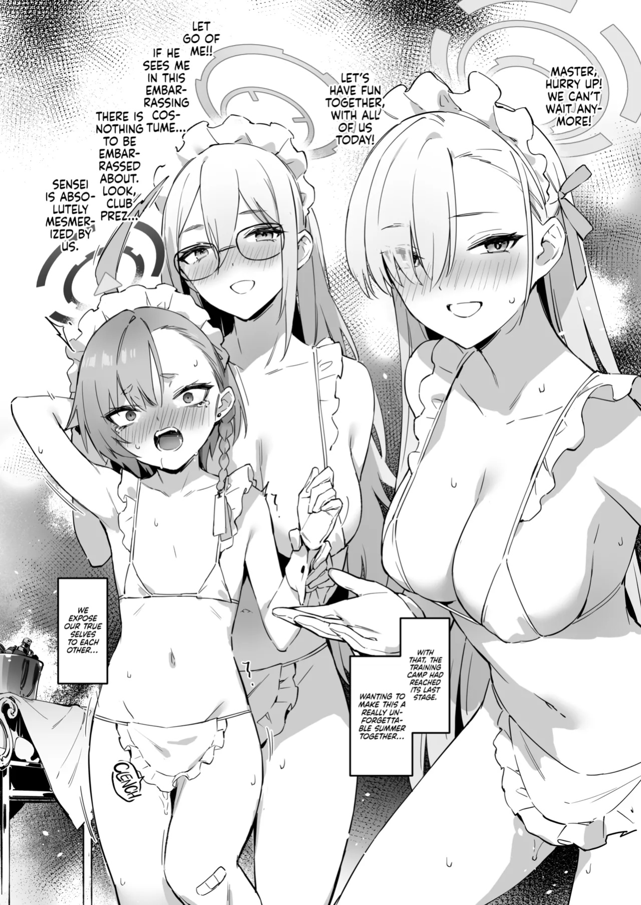 [Zen] Natsubi Gasshuku Sakusen Keikaku 2 - C&C SUMMER MAIDEN CAMP (Blue Archive) [RedLantern]