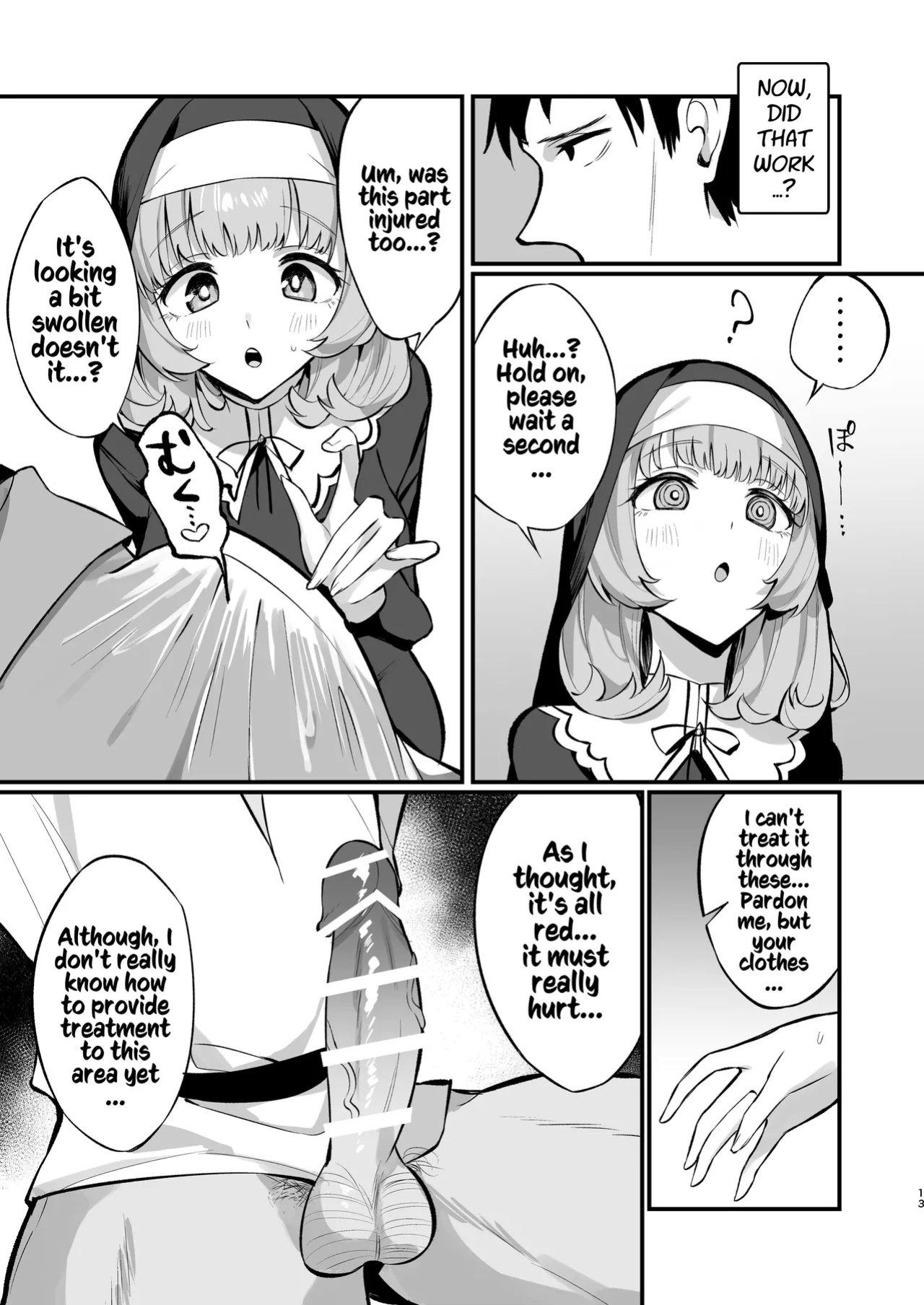 [Unahouse (Unacchi)] Sister Kanzen Haiboku. ~Muchi na Sister ga honnou de Hatsujo Koubi Surumade~ | A Sister's Absolute Defeat: Until an Innocent Nun Enters Heat and Indulges in Passionate Mating Sex [Kusanuu]
