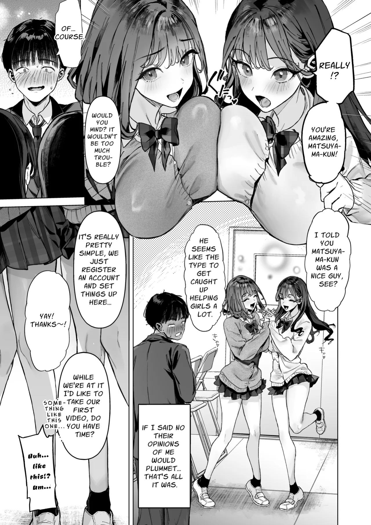 [Shiroganean (Aomizuan, Ohkami Ryosuke)] S-kyuu Joshi-tachi to Ecchi na Douga o Toru Koto ni Natta Boku | I Am To Record A Video With Two Sadistic Women [Penguin Piper]