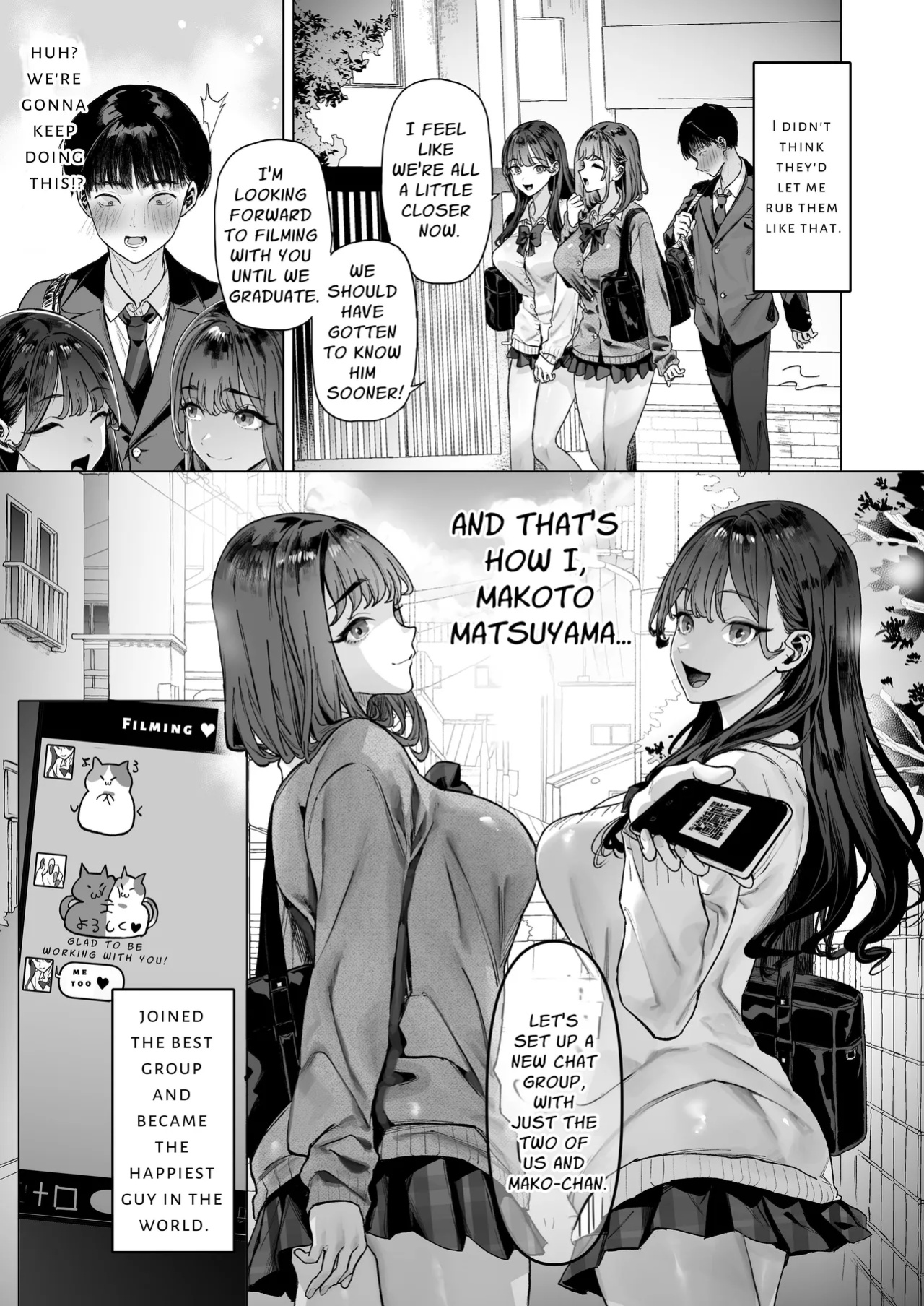 [Shiroganean (Aomizuan, Ohkami Ryosuke)] S-kyuu Joshi-tachi to Ecchi na Douga o Toru Koto ni Natta Boku | I Am To Record A Video With Two Sadistic Women [Penguin Piper]