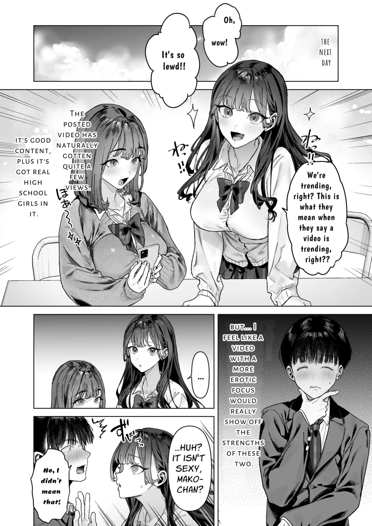 [Shiroganean (Aomizuan, Ohkami Ryosuke)] S-kyuu Joshi-tachi to Ecchi na Douga o Toru Koto ni Natta Boku | I Am To Record A Video With Two Sadistic Women [Penguin Piper]