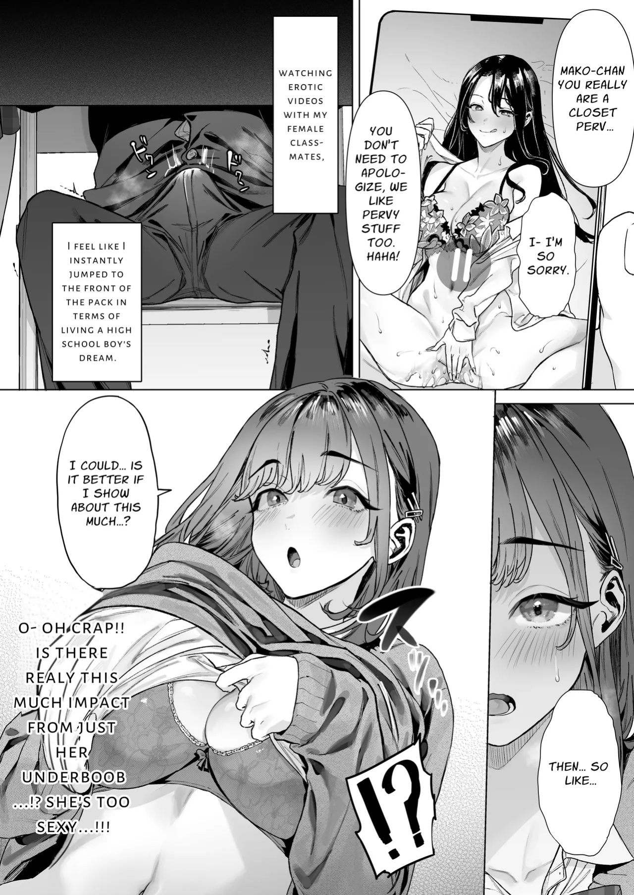 [Shiroganean (Aomizuan, Ohkami Ryosuke)] S-kyuu Joshi-tachi to Ecchi na Douga o Toru Koto ni Natta Boku | I Am To Record A Video With Two Sadistic Women [Penguin Piper]
