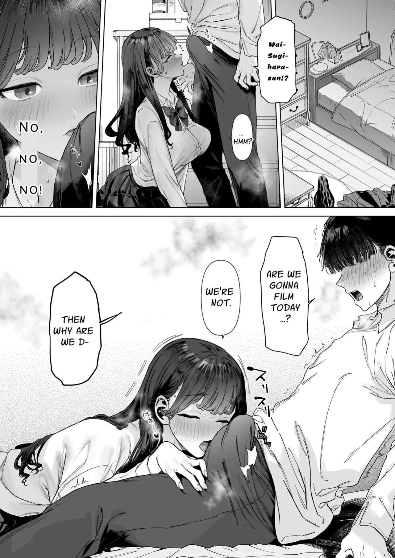 [Shiroganean (Aomizuan, Ohkami Ryosuke)] S-kyuu Joshi-tachi to Ecchi na Douga o Toru Koto ni Natta Boku | I Am To Record A Video With Two Sadistic Women [Penguin Piper]