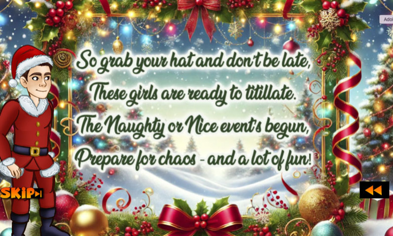 She Means Business game: Naughty Or Nice (COMPLETE)