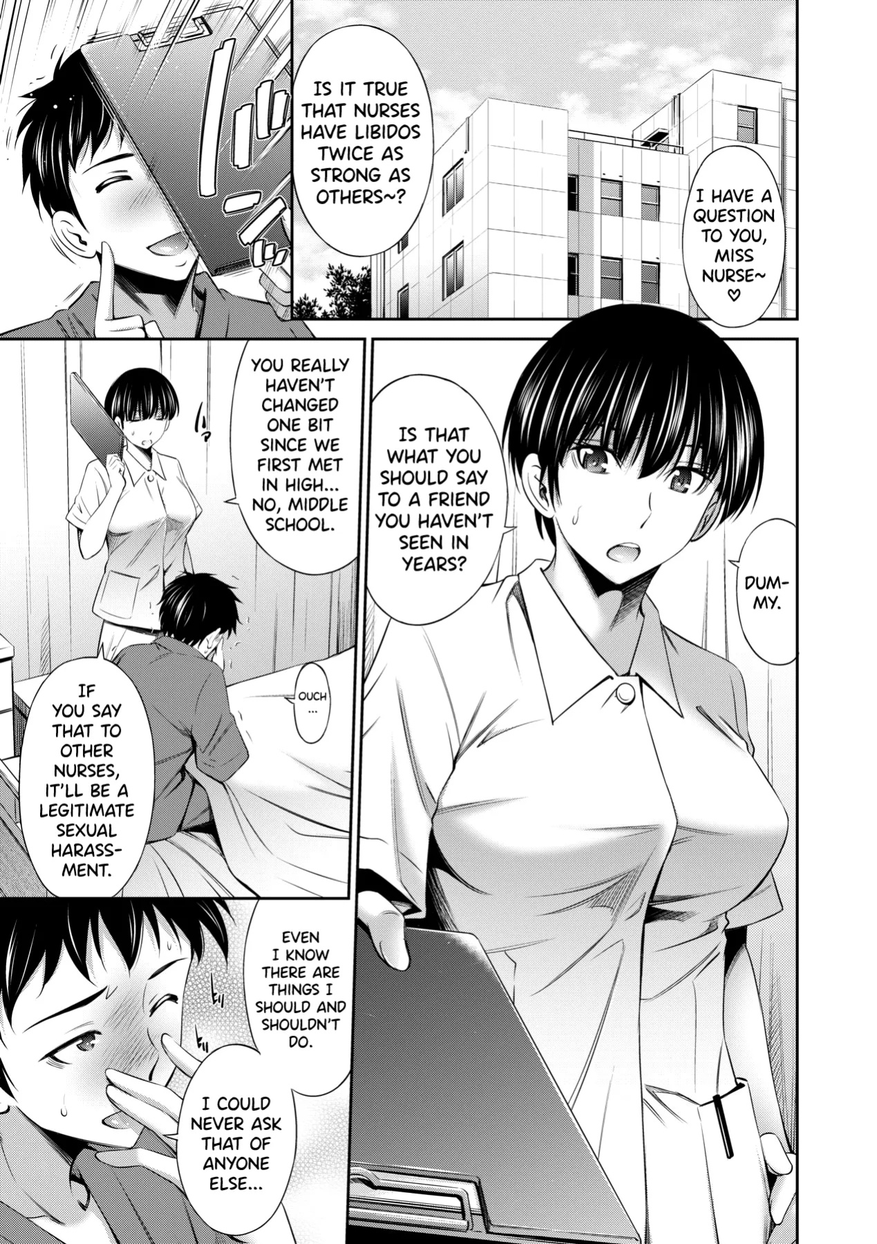 [Sabashi Renya] Hataraku Kangoshi no Sei Jijou [biribiri]