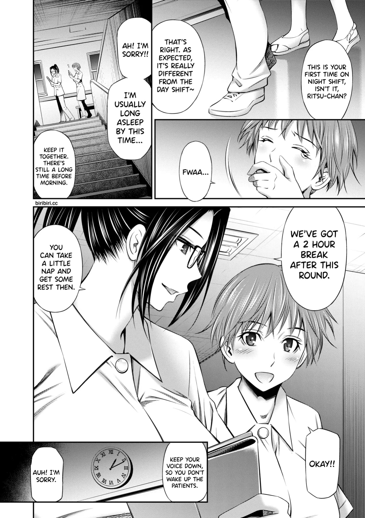 [Sabashi Renya] Hataraku Kangoshi no Sei Jijou [biribiri]