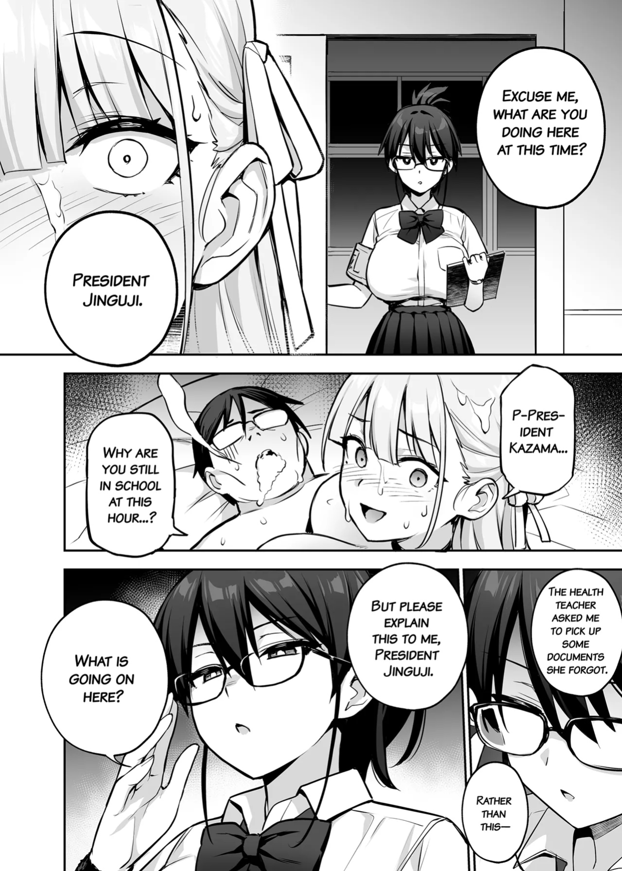 [TRY] Akogare no Seitokaichou ga Kyonyuu Sugiru Ken 2 12