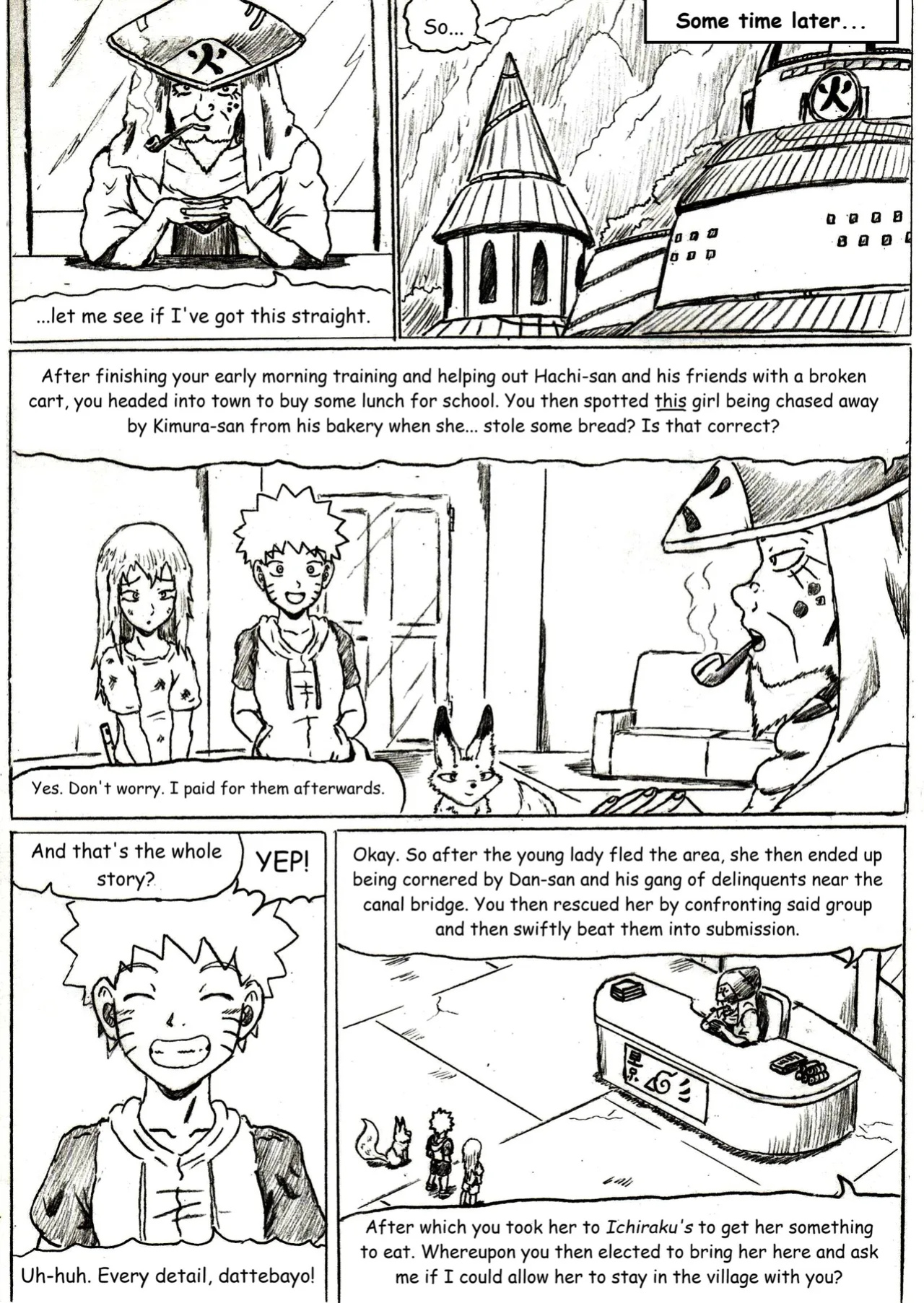 [TheWriteFiction] Naruto: Rogue - Chapter 4 - Blood and Family