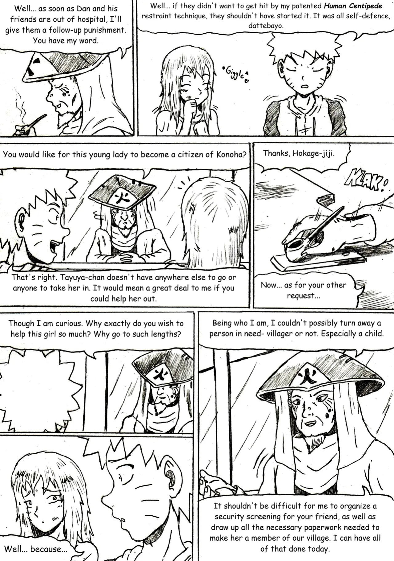 [TheWriteFiction] Naruto: Rogue - Chapter 4 - Blood and Family