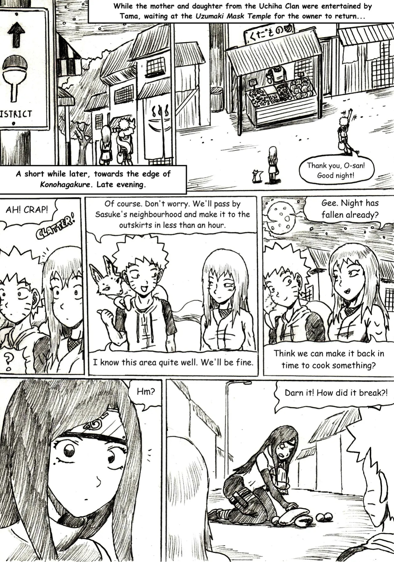 [TheWriteFiction] Naruto: Rogue - Chapter 4 - Blood and Family
