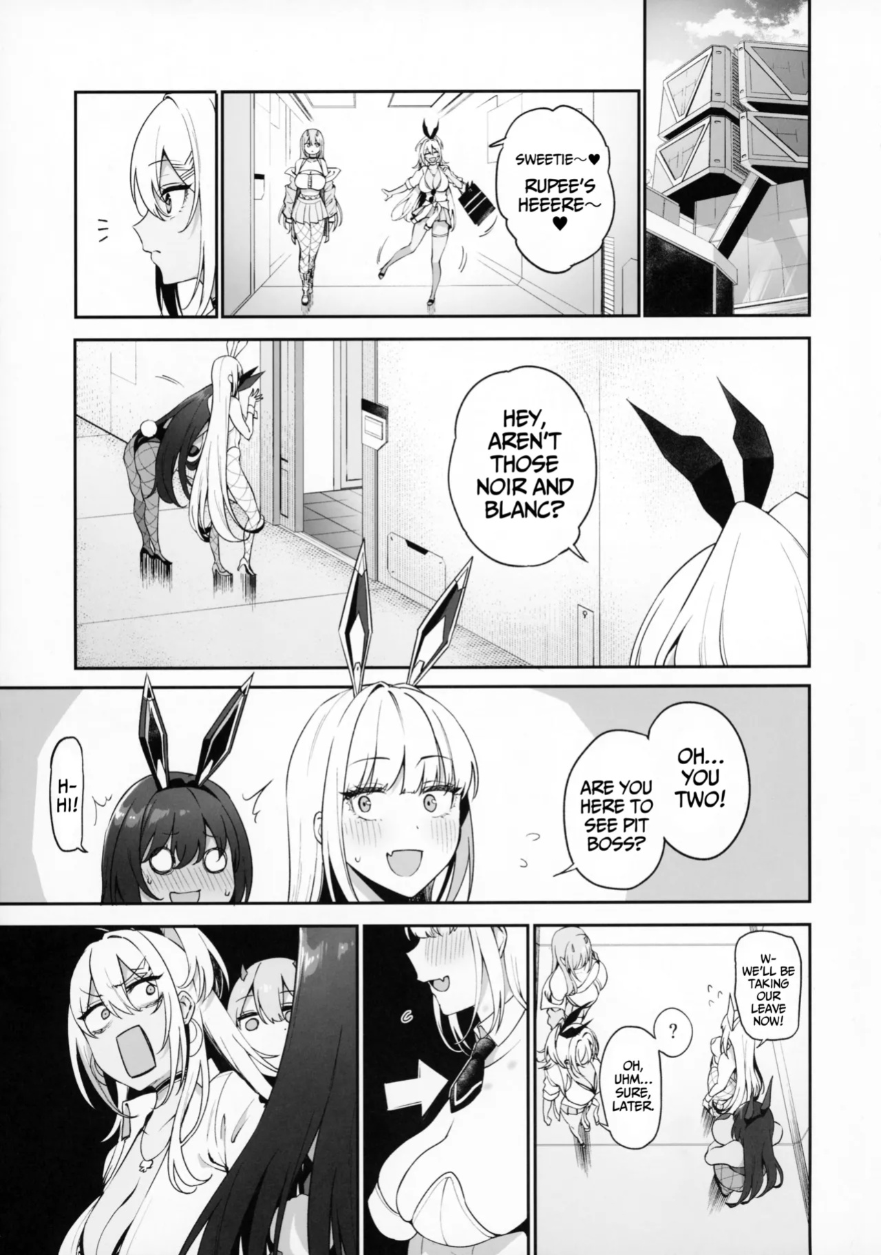 (C105) [Ikihaji Hummingbird (Amano Don)] BUNNIES SHOWDOWN (Goddess of Victory: Nikke) [Hornypanas]