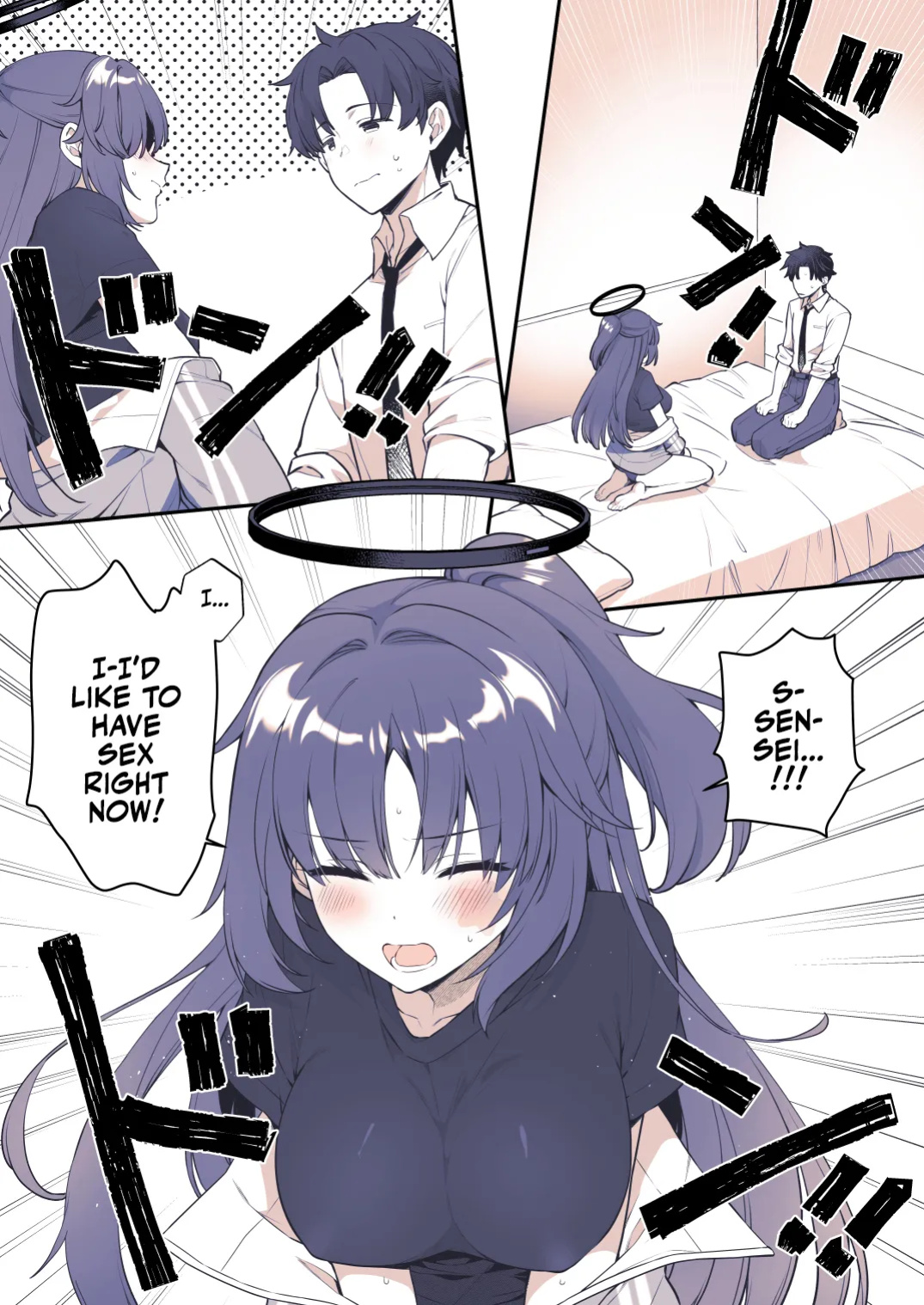 [Alpha to Yukaina Nakamatachi (Alpha)] Yuuka wa Te wo Dasaretai | Yuuka Wants to Go to Pound Town! (Blue Archive) [Team Rabu2]