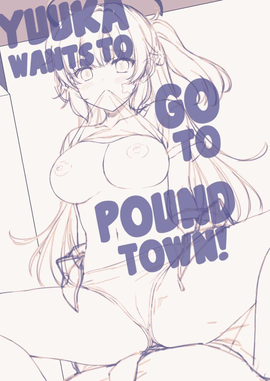 [Alpha to Yukaina Nakamatachi (Alpha)] Yuuka wa Te wo Dasaretai | Yuuka Wants to Go to Pound Town! (Blue Archive) [Team Rabu2]